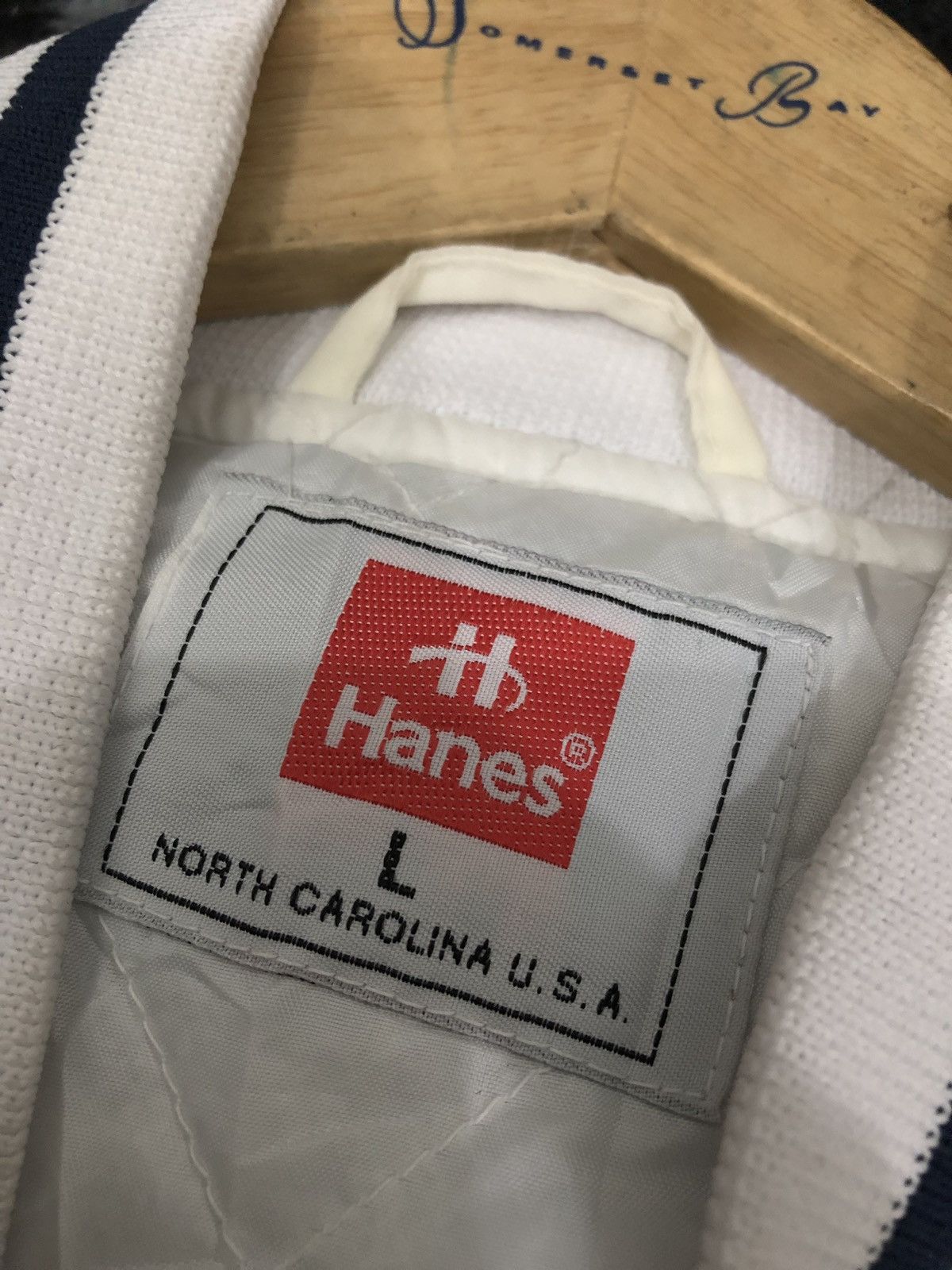 Hanes Vintage Hanes Varsity Jacket Size US L / EU 52-54 / 3 - 8 Thumbnail