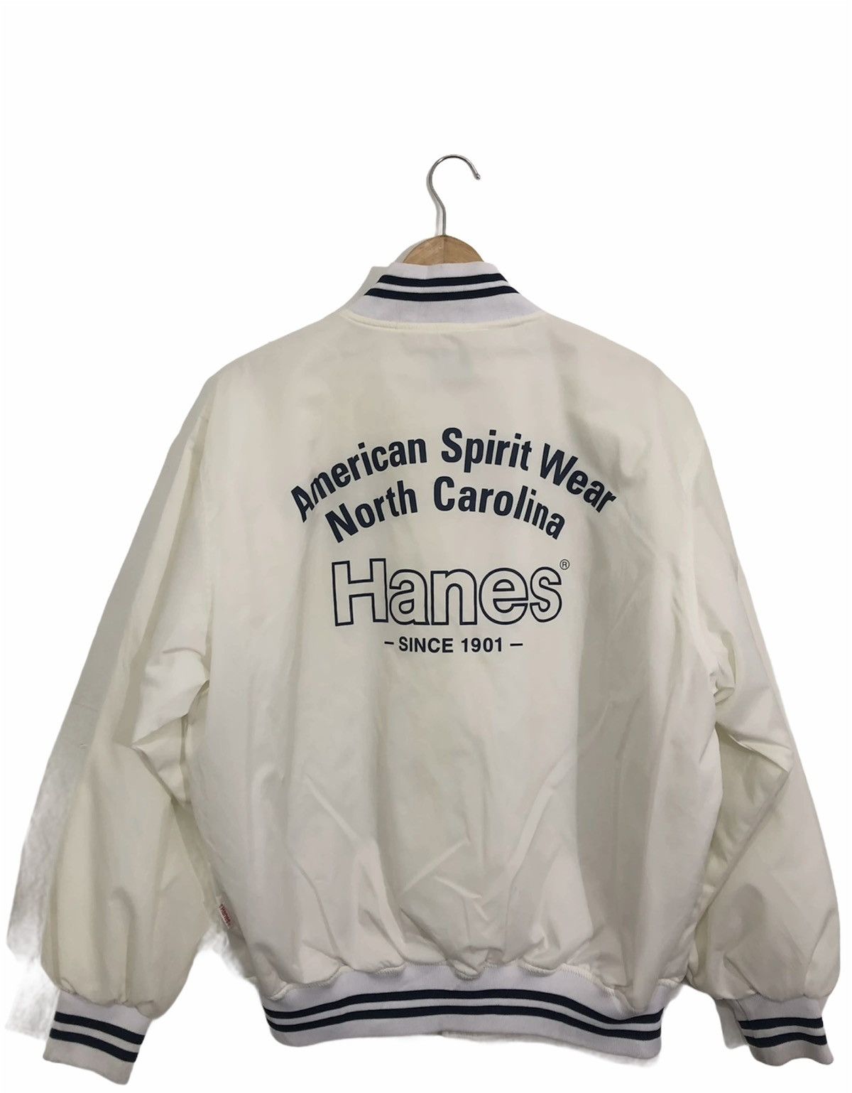 Hanes Vintage Hanes Varsity Jacket Size US L / EU 52-54 / 3 - 1 Thumbnail