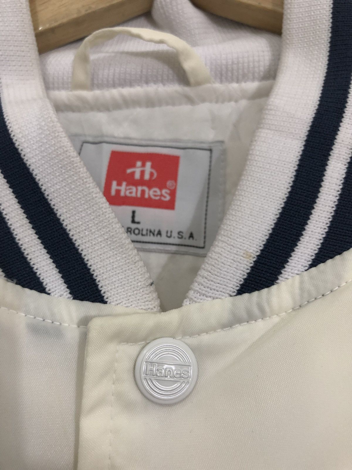 Hanes Vintage Hanes Varsity Jacket Size US L / EU 52-54 / 3 - 4 Thumbnail