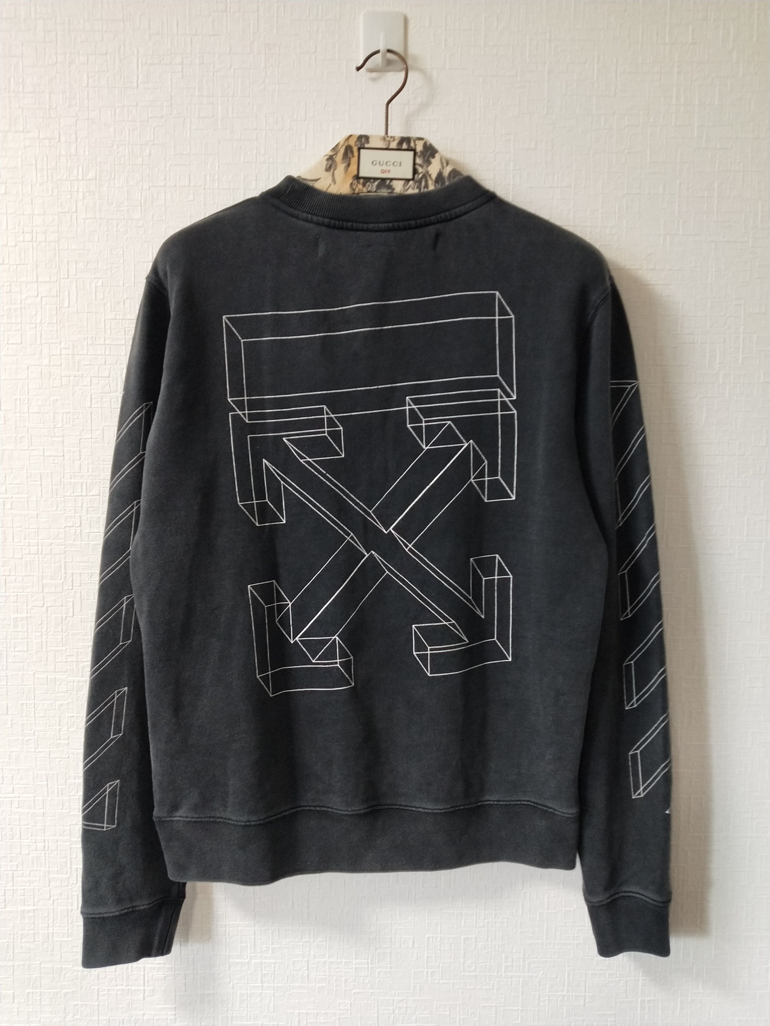 Off White 3D Arrows Sweatshirt Grailed