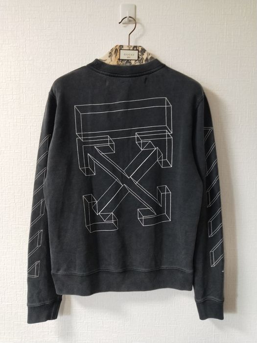 Off white best sale 3d sweatshirt