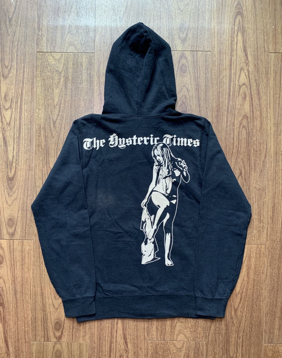 Hysteric Glamour Reversed The Hysteric Times Zip Hoodie | Grailed