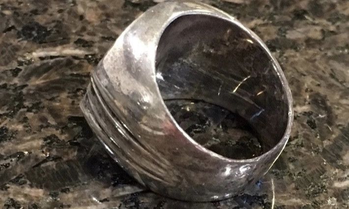 Bape Bape sterling silver Swarovski ring Size ONE SIZE - 2 Thumbnail