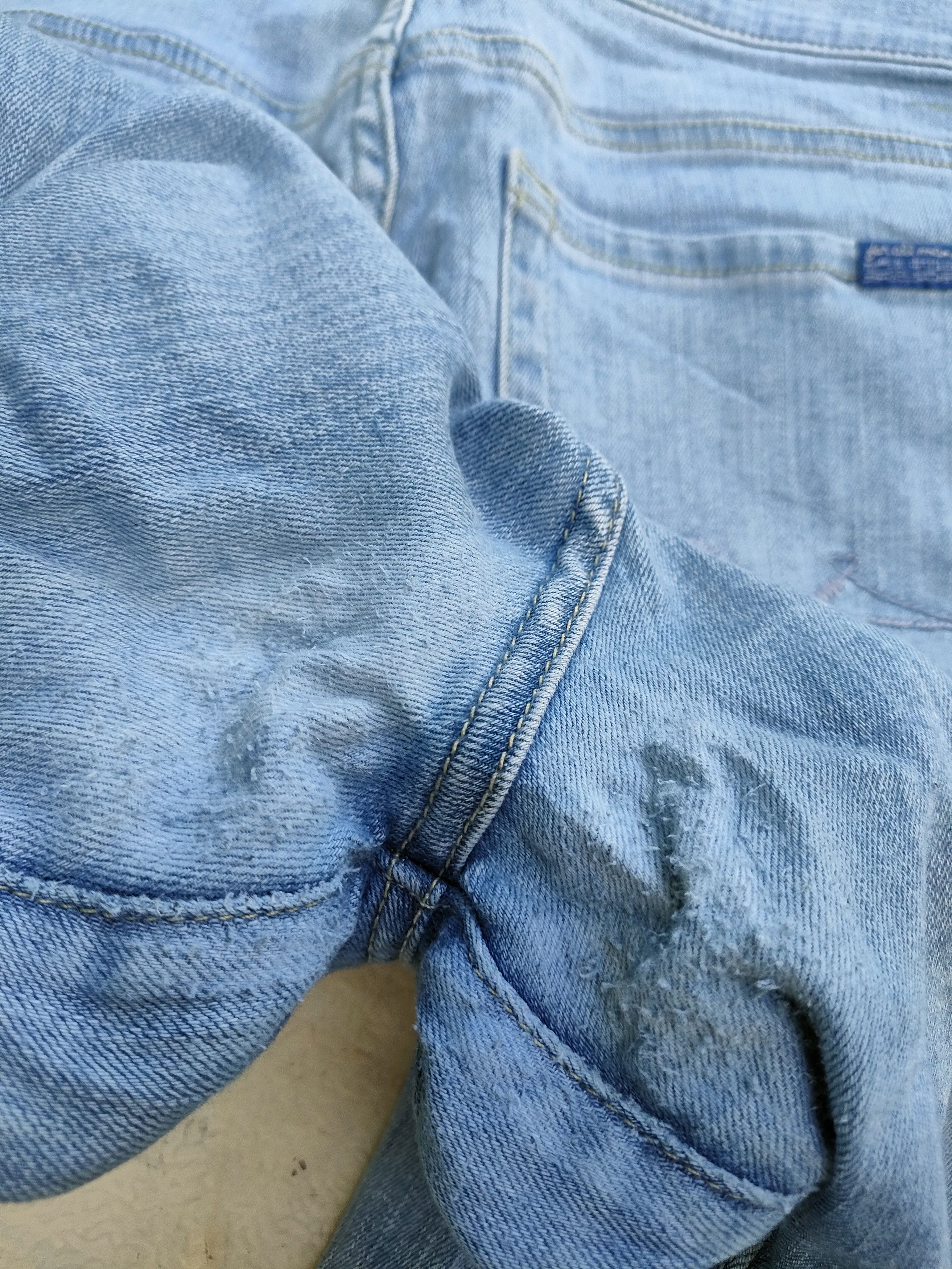 7 For All Mankind 7 For All Mankind Distressed Denim Size US 35 - 10 Thumbnail