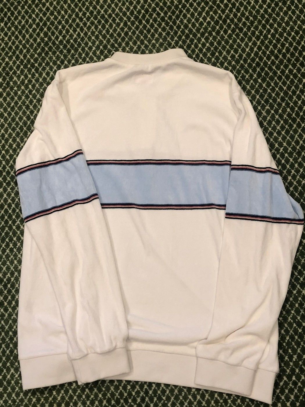 Supreme SS17 Supreme Velour Snap Henley Size US XL / EU 56 / 4 - 2 Thumbnail