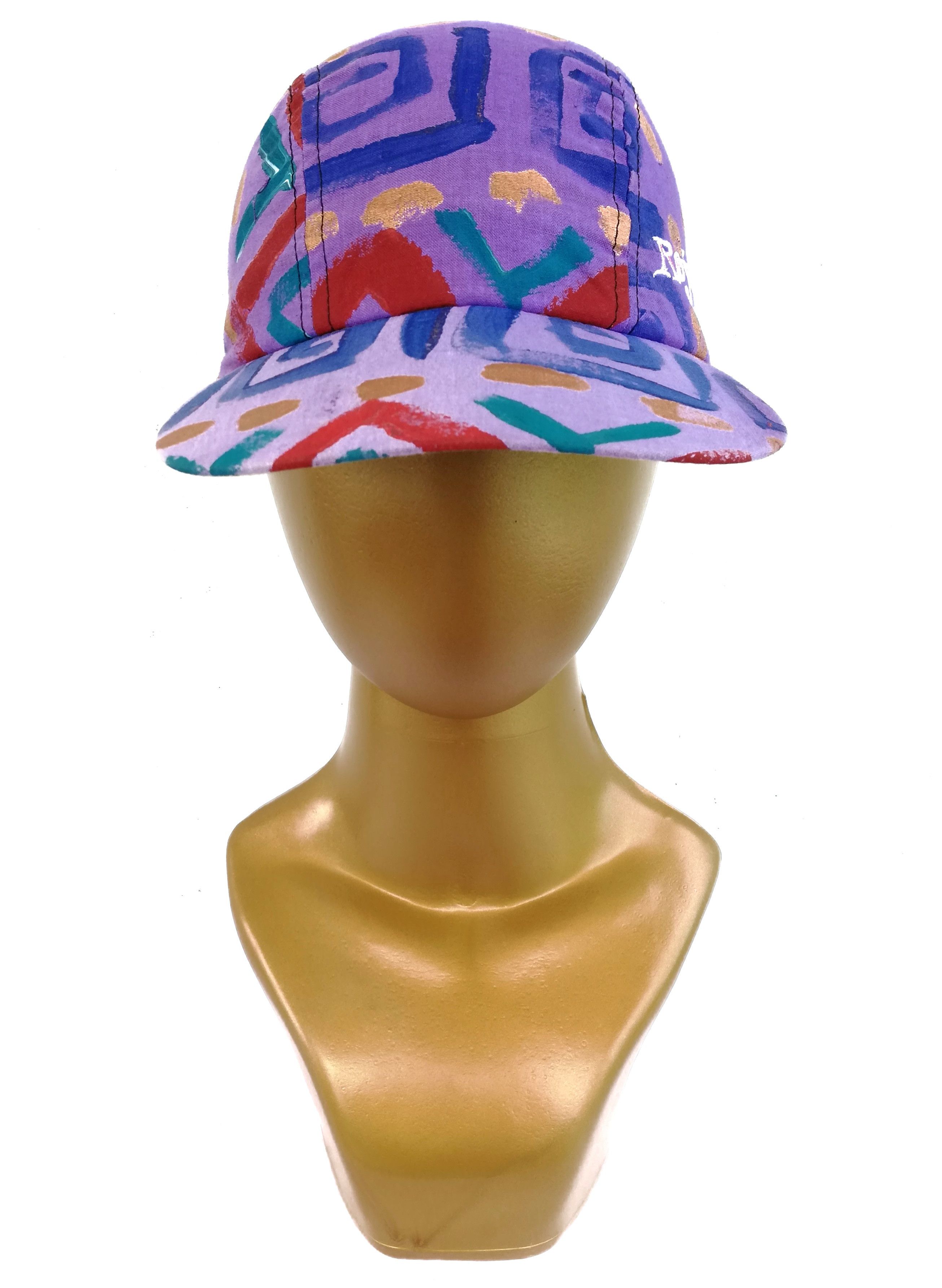 Art Comes First 🔥Vintage Rojo Australia Felt Logo 5 Panel Hats Cap Cotton Size ONE SIZE - 8 Thumbnail