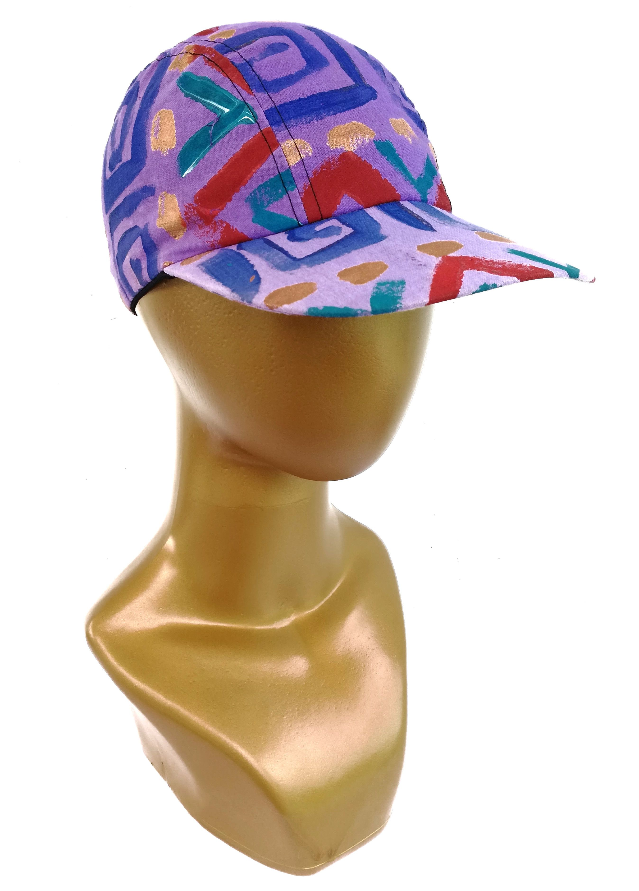 Art Comes First 🔥Vintage Rojo Australia Felt Logo 5 Panel Hats Cap Cotton Size ONE SIZE - 7 Thumbnail
