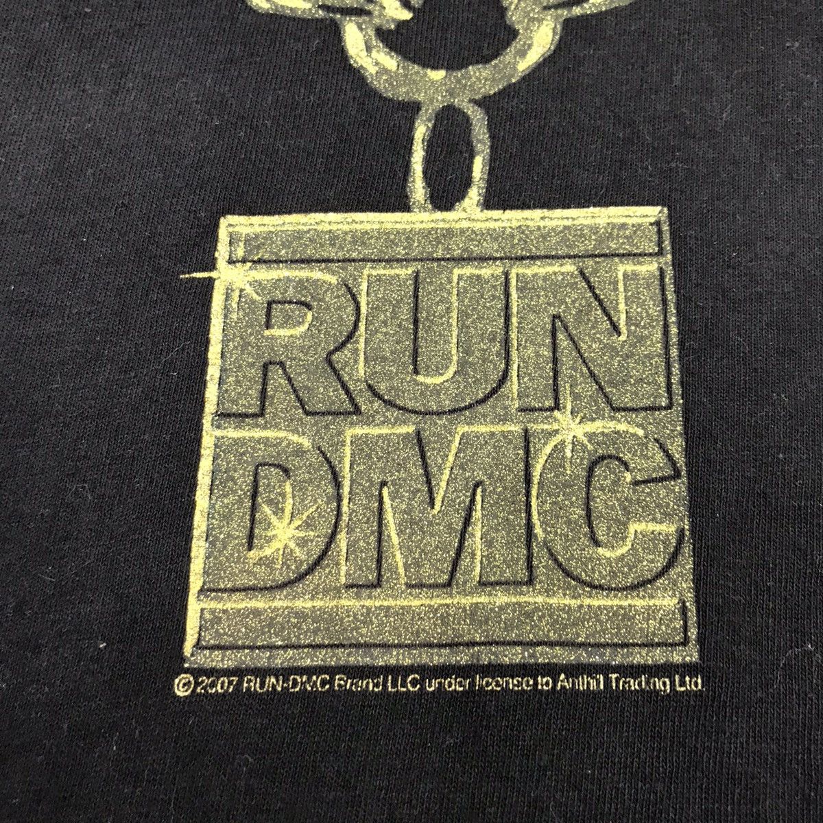 RUN DMC × Rap Tees × Vintage Vintage RUN DMC t-shirt Size US L / EU 52-54 / 3 - 4 Thumbnail