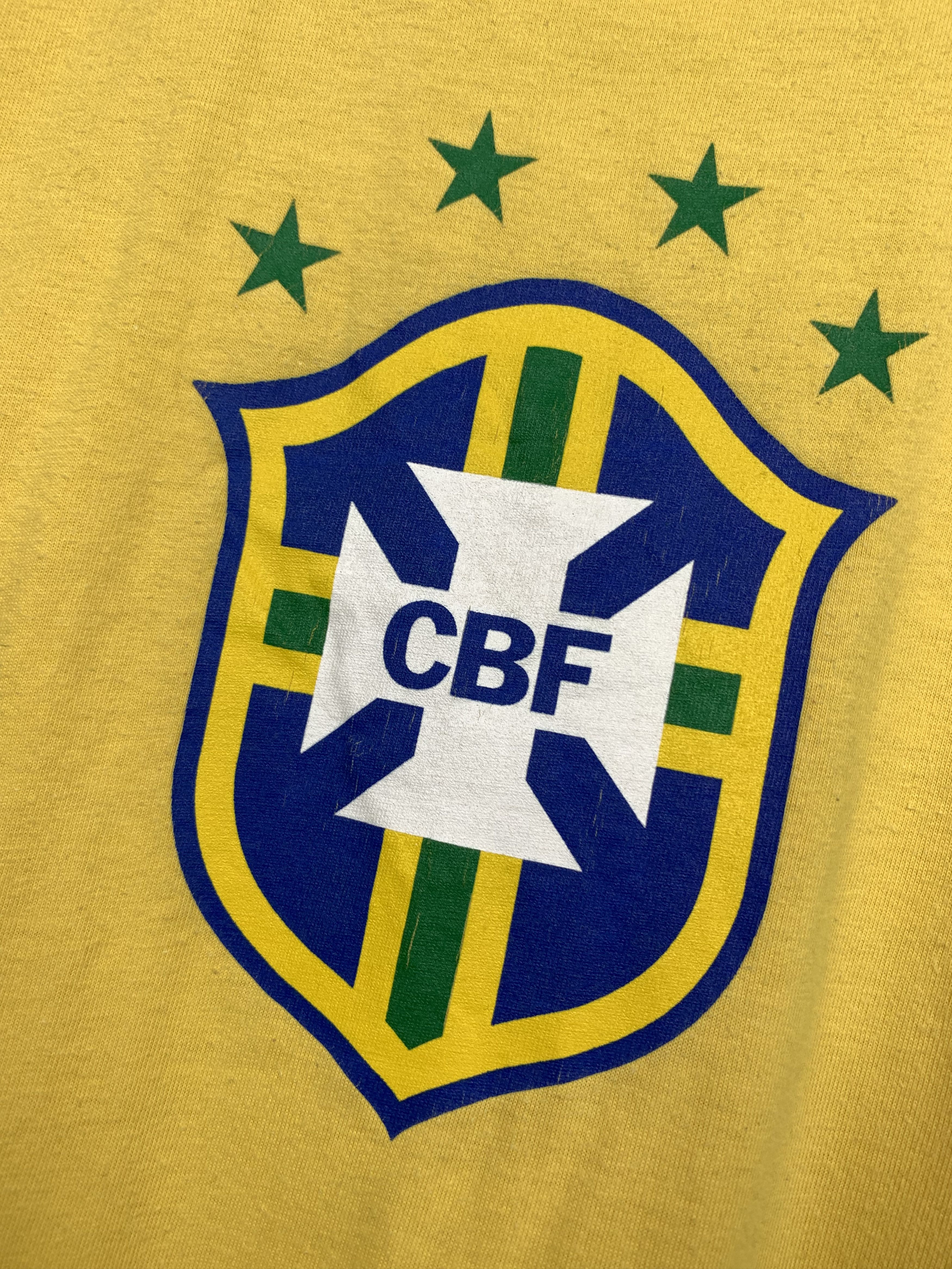 Nike × Vintage Nike Brasil 90s Vintage T-Shirt Tee Size US S / EU 44-46 / 1 - 7 Thumbnail