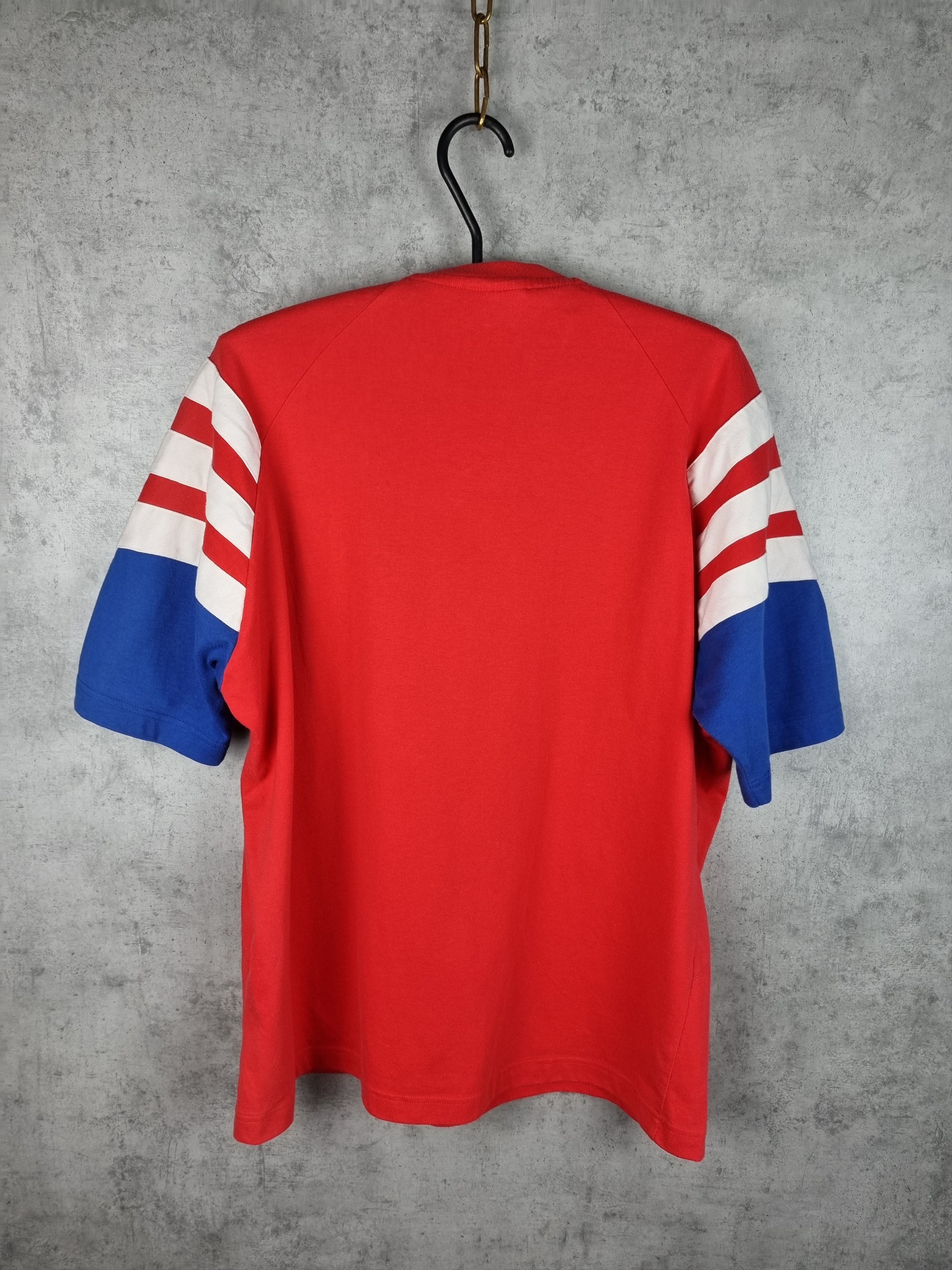 Adidas × Vintage Rare ADIDAS Vintage Bayern Munich Tee shirt 90s Size US L / EU 52-54 / 3 - 3 Thumbnail