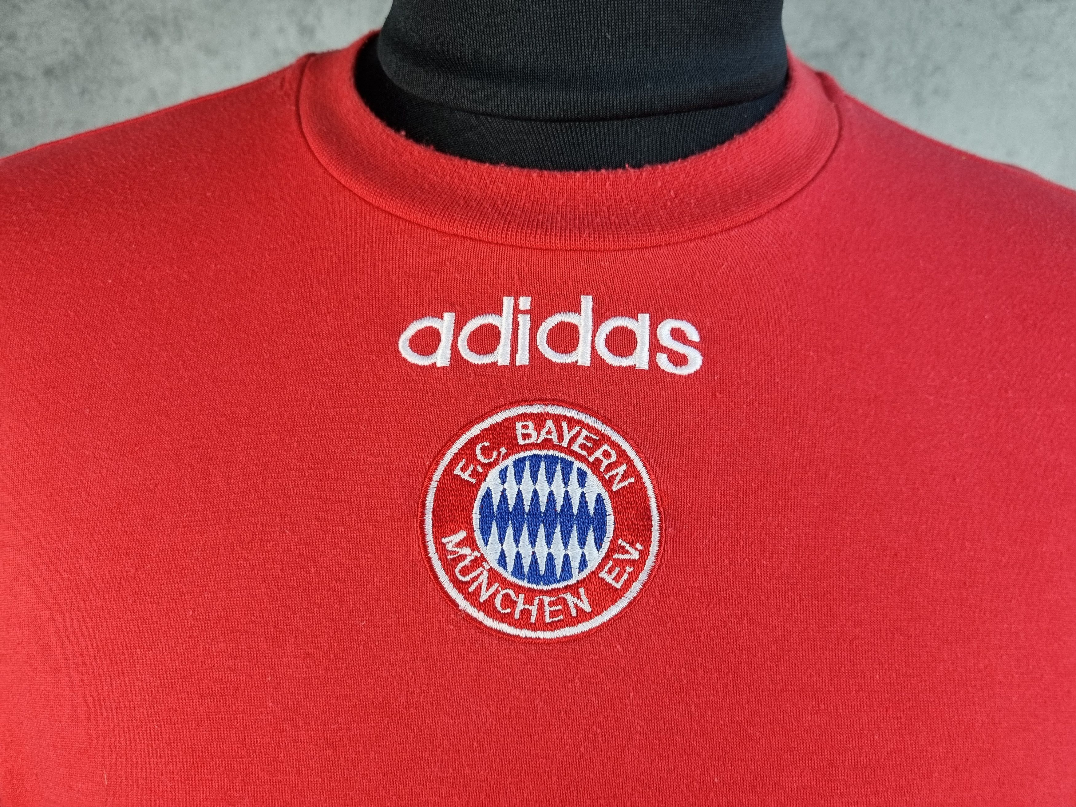 Adidas × Vintage Rare ADIDAS Vintage Bayern Munich Tee shirt 90s Size US L / EU 52-54 / 3 - 5 Thumbnail