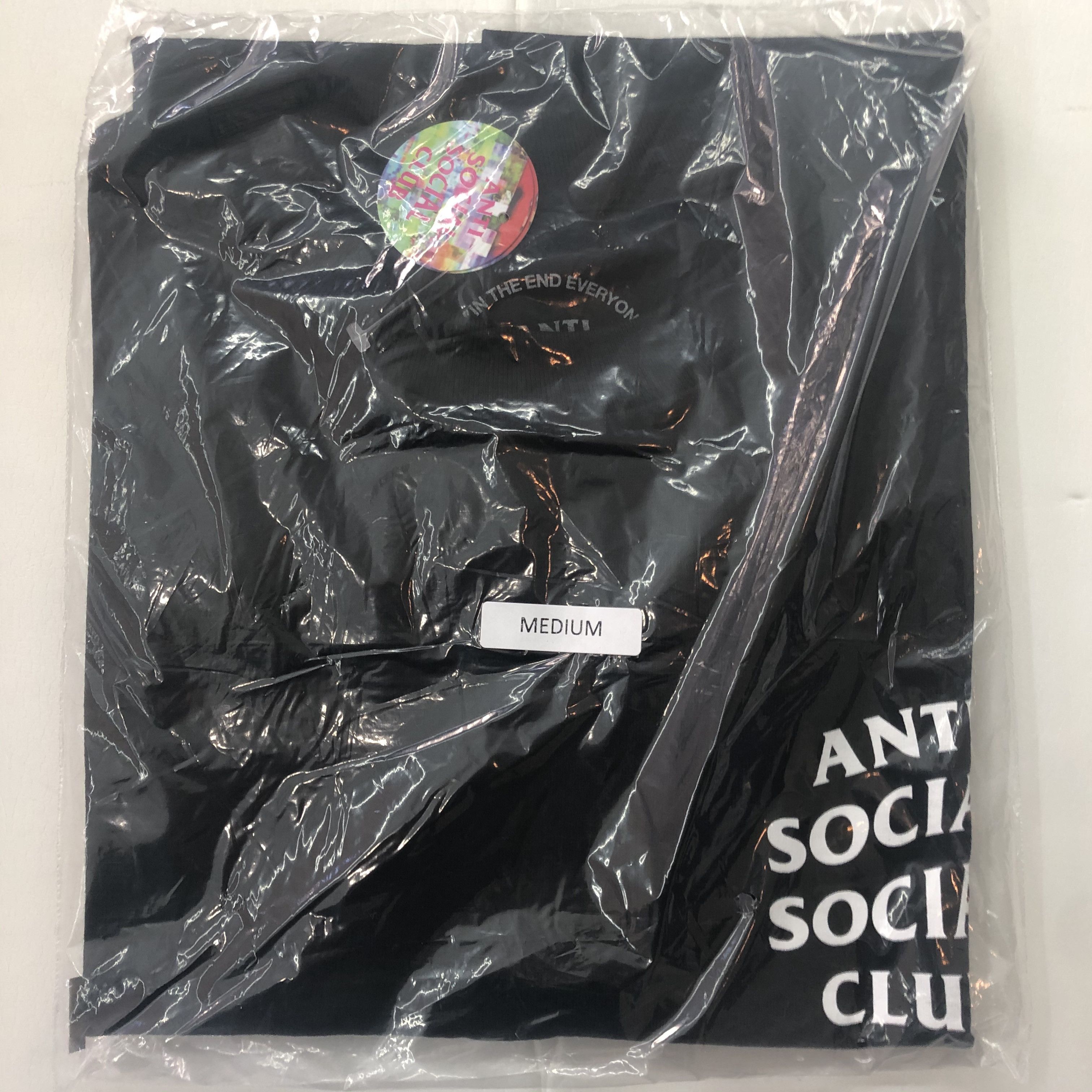 Anti Social Social Club DS ASSC White Logo 2 Mind Games Classic Club Black Tee BAPe Size US M / EU 48-50 / 2 - 1 Thumbnail