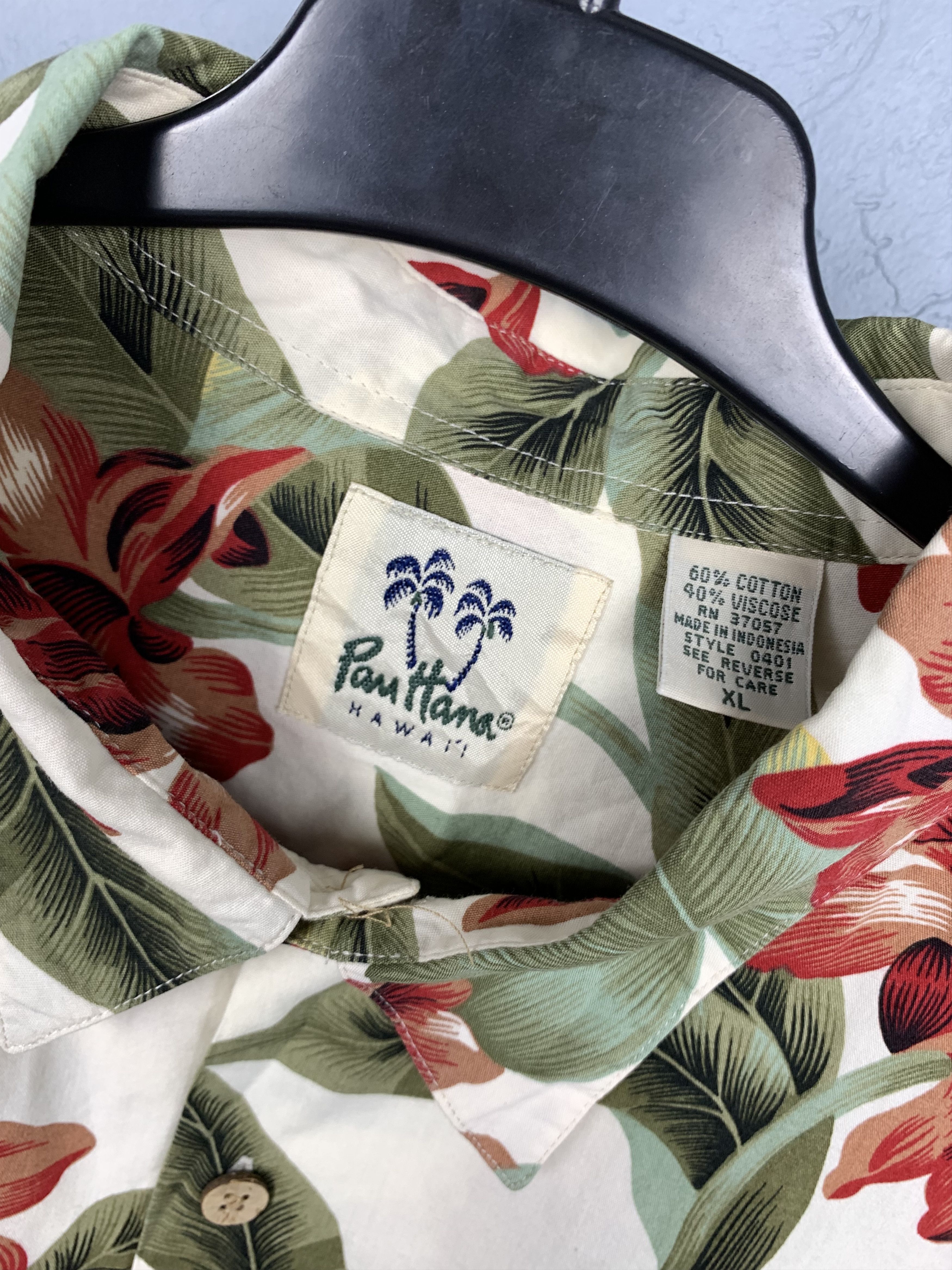 Other Vintage Hawaiian Shirt Full Floral Printed Size US XL / EU 56 / 4 - 3 Thumbnail