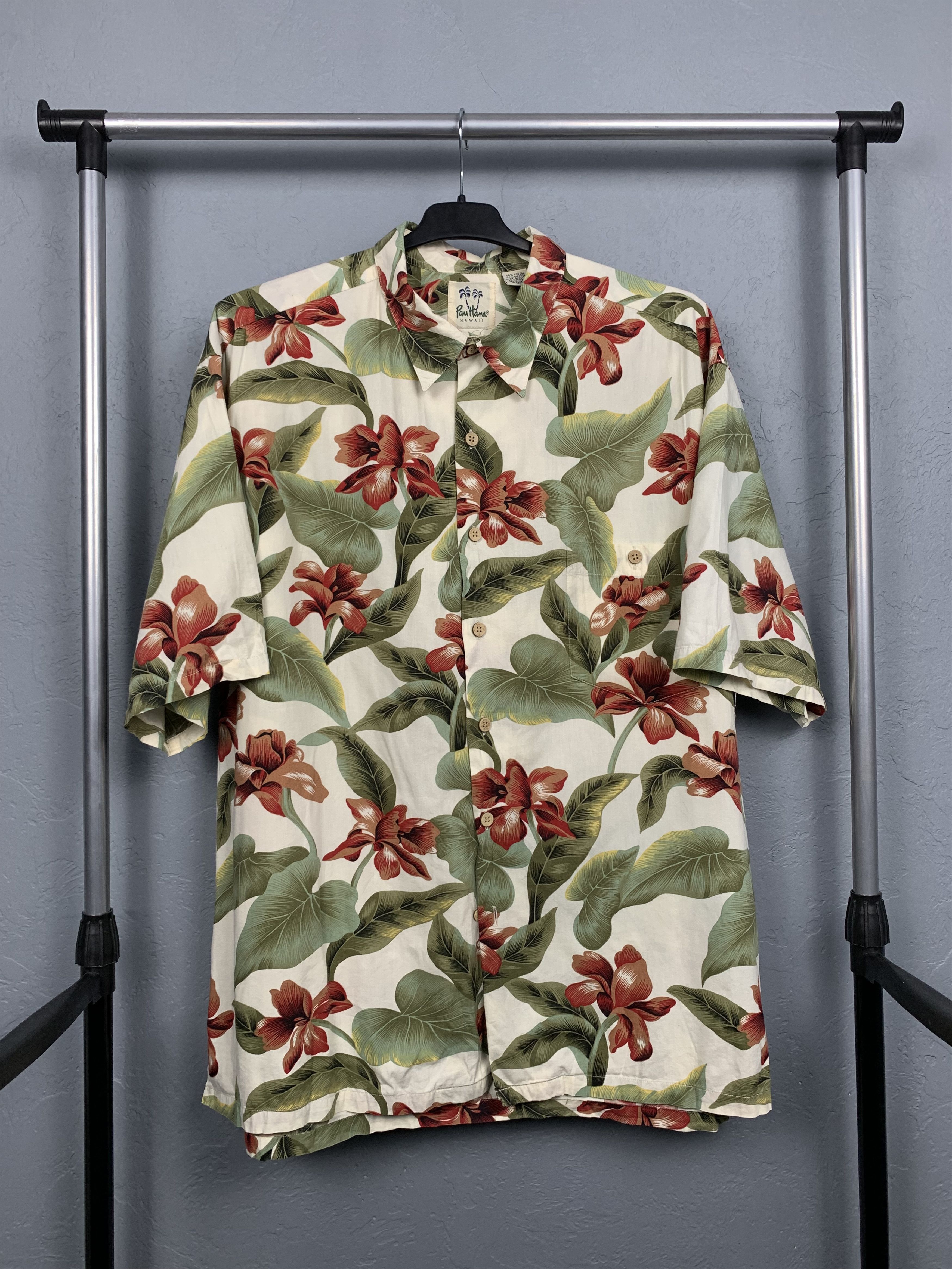 Other Vintage Hawaiian Shirt Full Floral Printed Size US XL / EU 56 / 4 - 1 Thumbnail