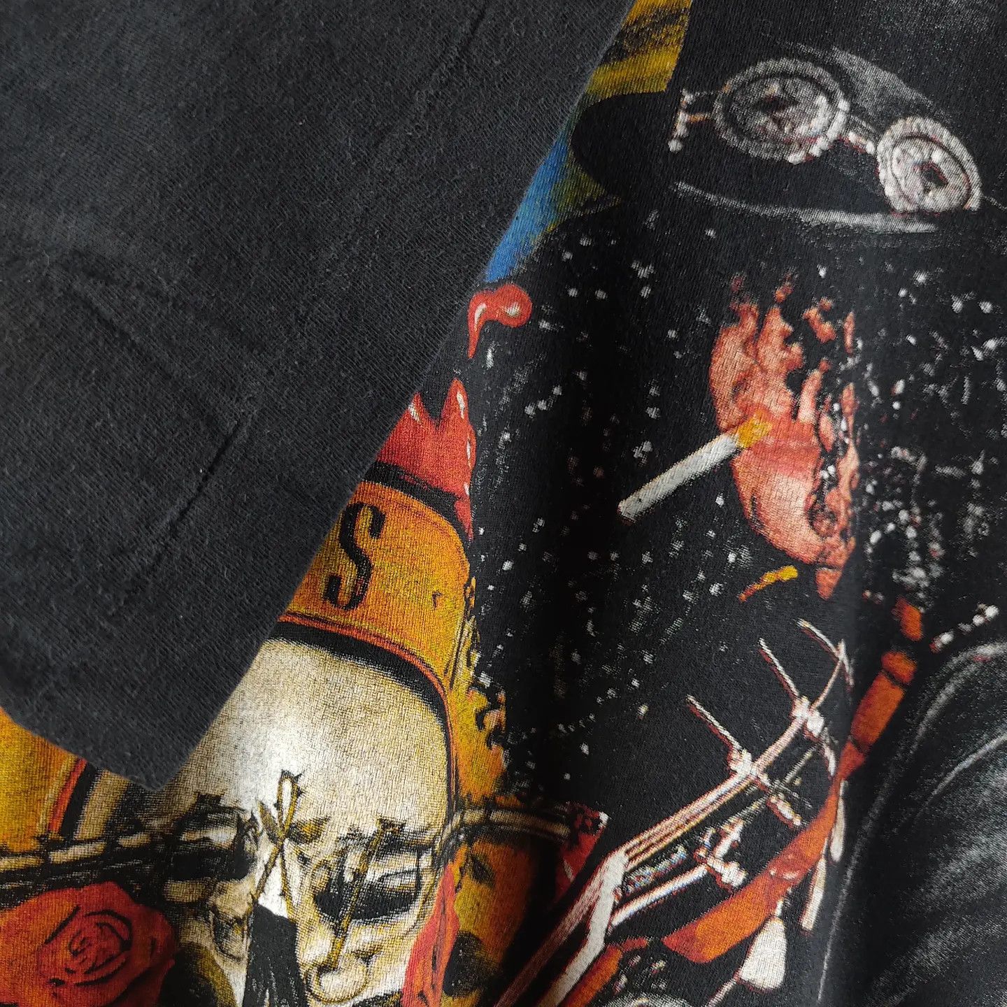 Band Tees × Guns N' Roses × Vintage 90s Guns N'Roses Slash Full all over Print Size US XL / EU 56 / 4 - 5 Thumbnail