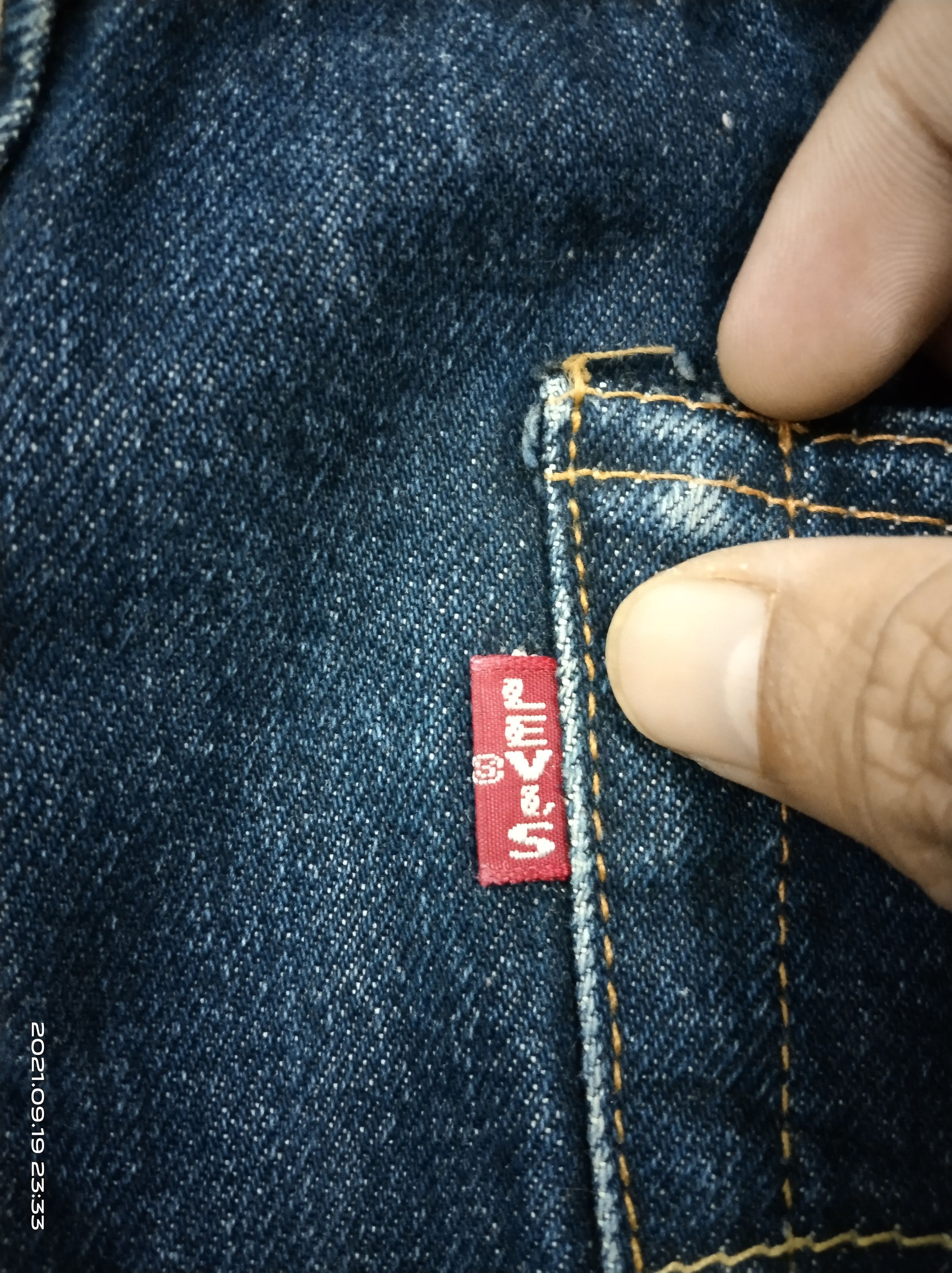 LVC × Levi's Vintage Clothing VINTAGE LEVIS LVC 501 XX SELVEDGE Size US 30 / EU 46 - 8 Thumbnail