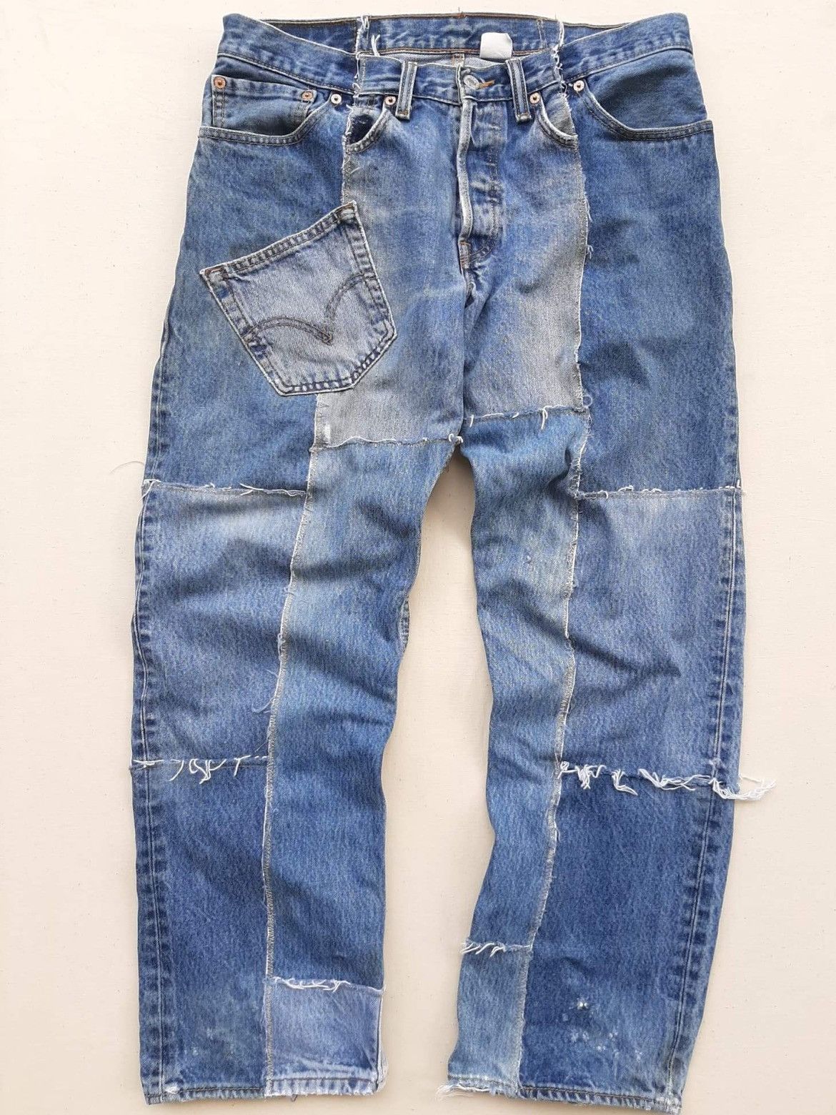 Levi's × Vintage Vintage Levis 501 custom made Size US 35 - 3 Thumbnail