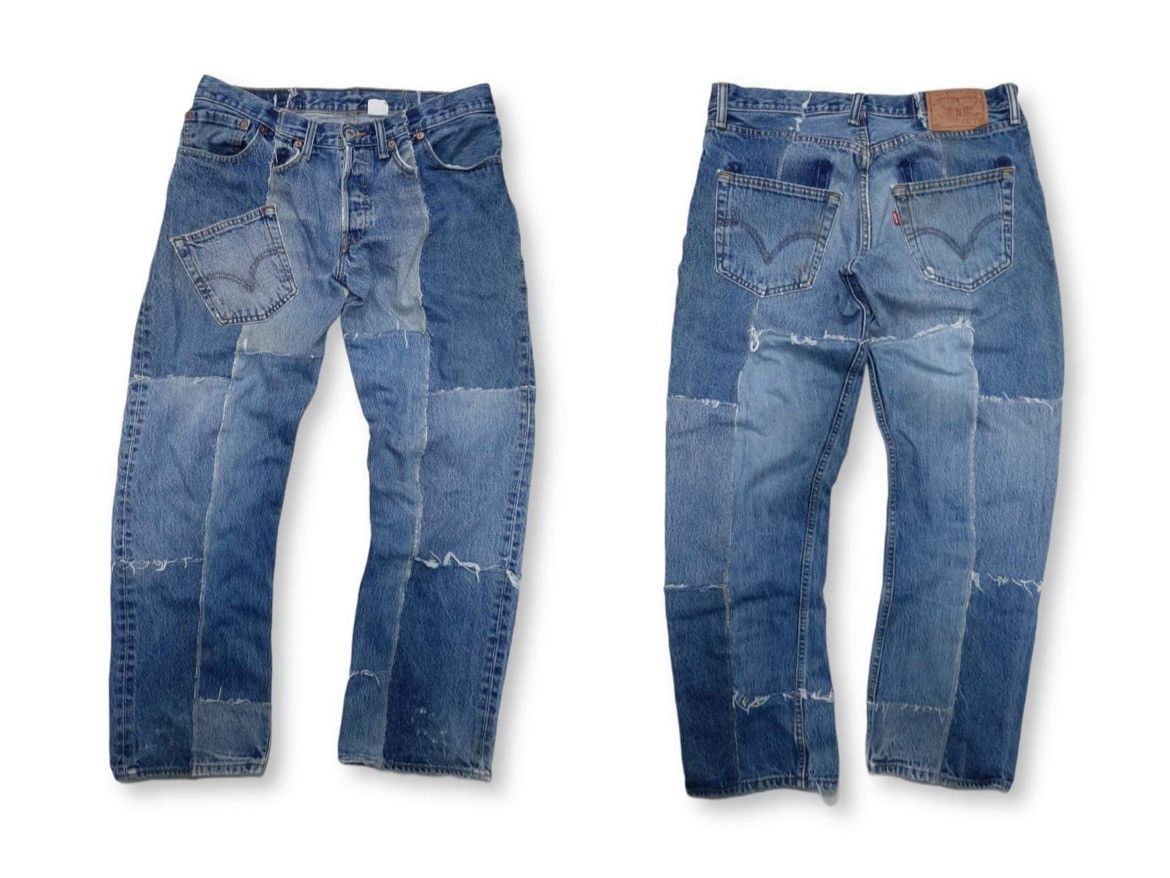 Levi's × Vintage Vintage Levis 501 custom made Size US 35 - 1 Thumbnail
