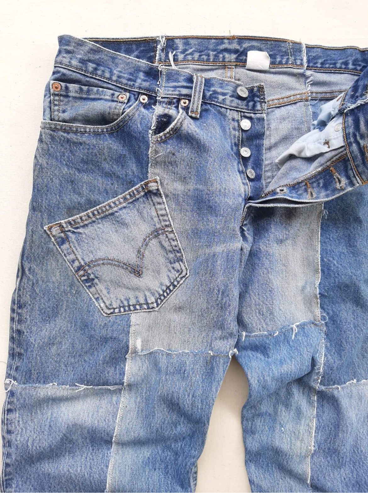 Levi's × Vintage Vintage Levis 501 custom made Size US 35 - 5 Thumbnail