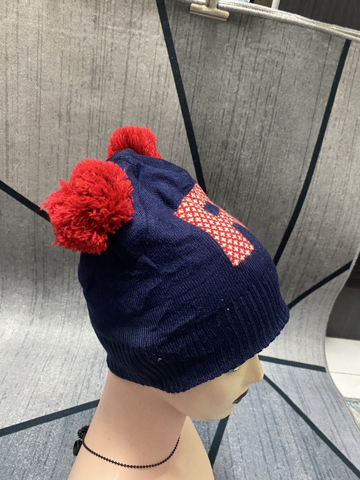Japanese Brand Unknown Japanese Brand "R" Horn Beanie Hat Size ONE SIZE - 3 Thumbnail