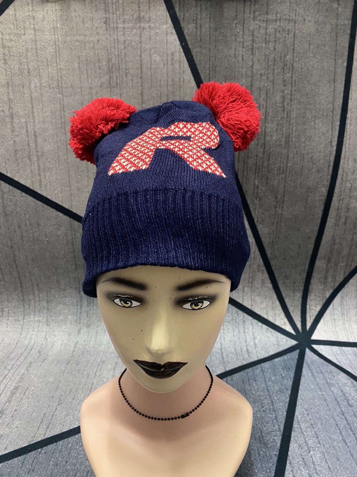 Japanese Brand Unknown Japanese Brand "R" Horn Beanie Hat Size ONE SIZE - 1 Thumbnail