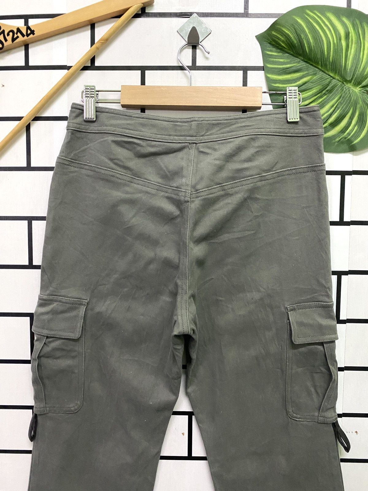 Japanese Brand Flared PP Rikorino Multi Pocket Cargo Pants Size US 28 / EU 44 - 11 Thumbnail
