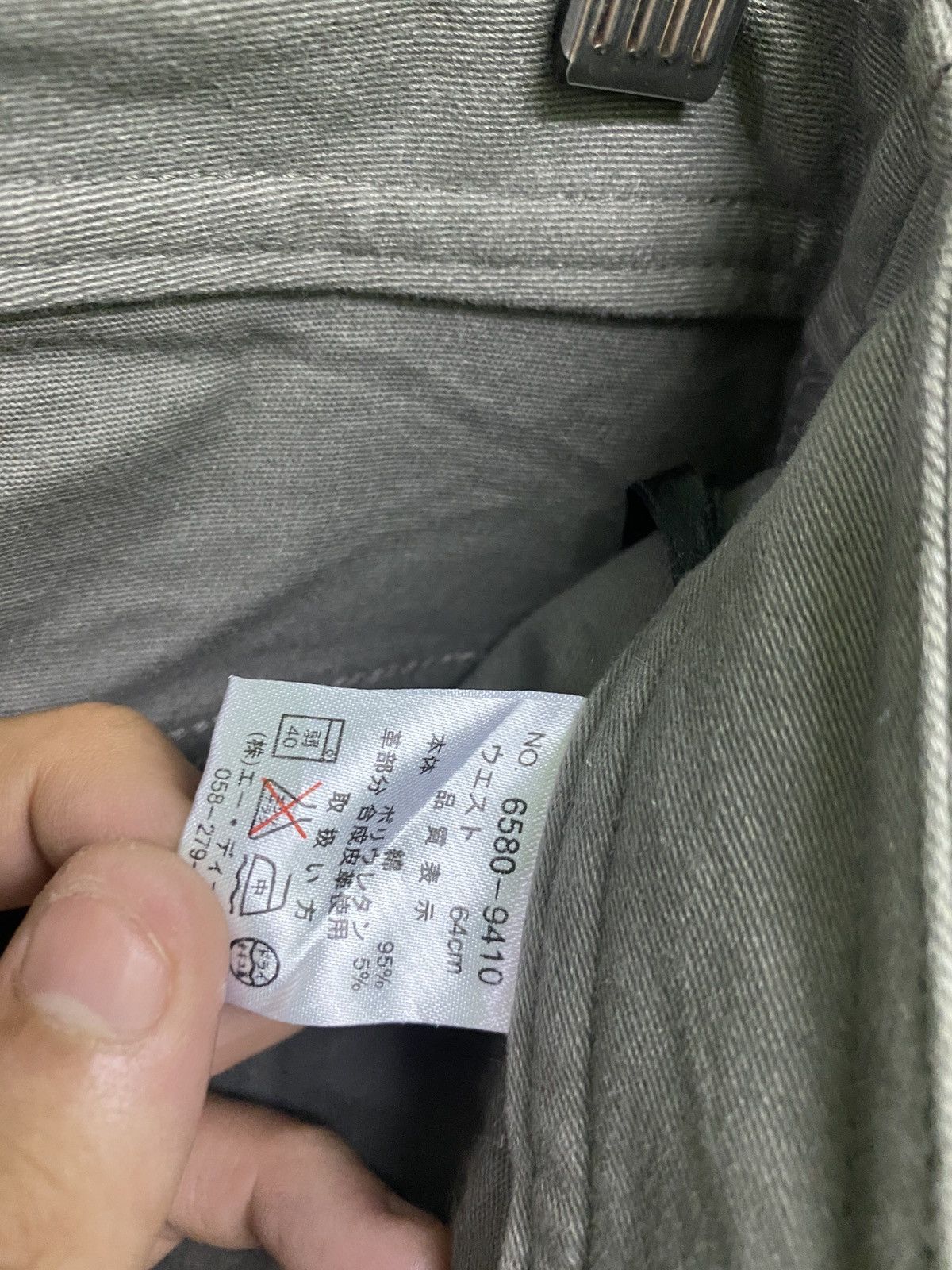 Japanese Brand Flared PP Rikorino Multi Pocket Cargo Pants Size US 28 / EU 44 - 17 Thumbnail