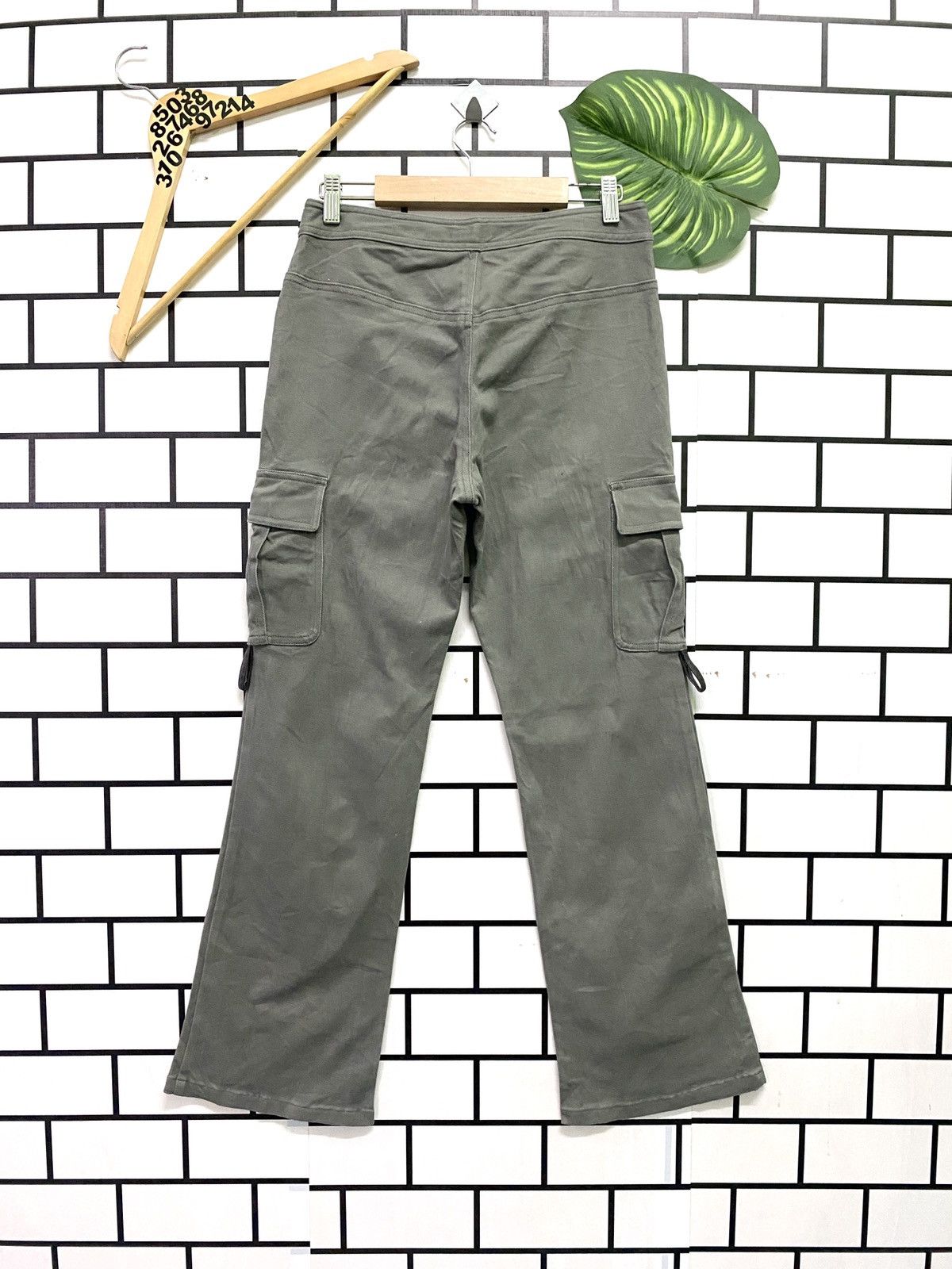Japanese Brand Flared PP Rikorino Multi Pocket Cargo Pants Size US 28 / EU 44 - 2 Thumbnail