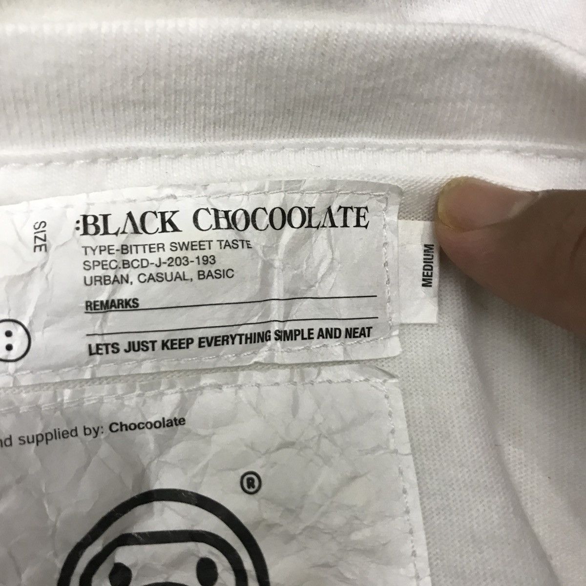 Bape × CHOCOOLATE Chocoolate Baby Milo By *A Bathing Ape T-Shirt Size US M / EU 48-50 / 2 - 7 Thumbnail