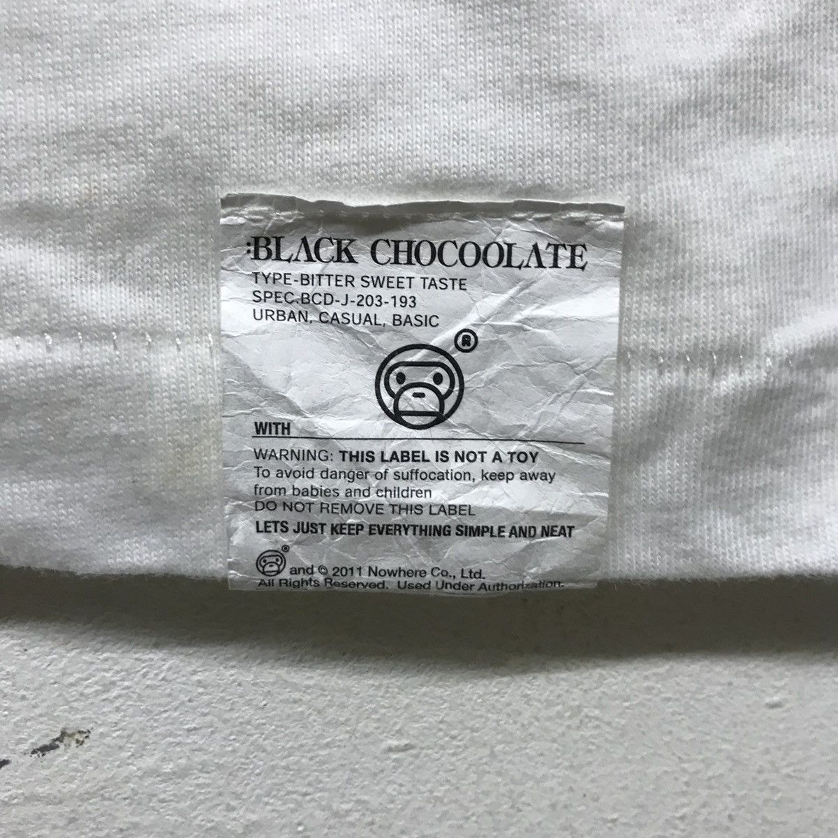 Bape × CHOCOOLATE Chocoolate Baby Milo By *A Bathing Ape T-Shirt Size US M / EU 48-50 / 2 - 6 Thumbnail