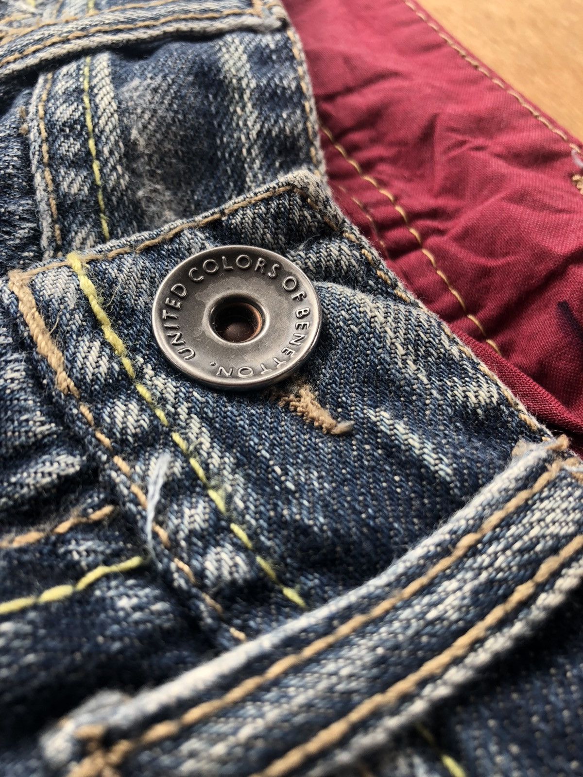 United Colors Of Benetton UNITED COLOUR of BENETTON denim Size US 31 - 5 Thumbnail