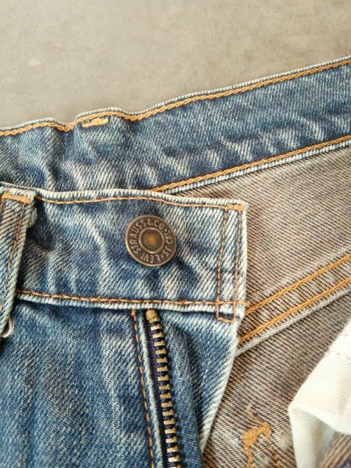 Levi's Vintage Levis Jeans 857 Orange Tab Boot Cut Flared 27x31 Size US 27 - 6 Thumbnail