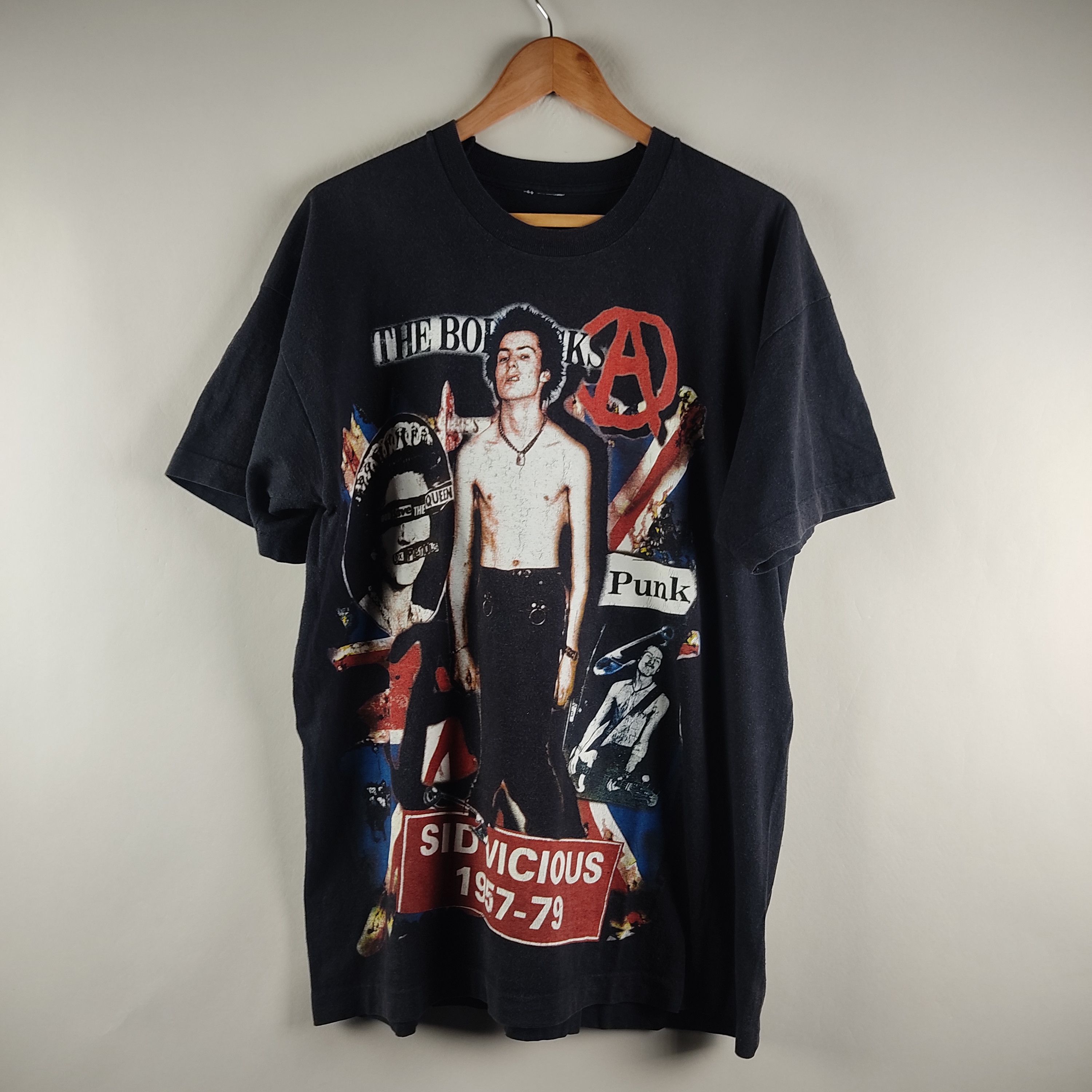 Band Tees 90s Sex Pistol's Sid Vicious Punk tee Size US XL / EU 56 / 4 - 8 Thumbnail