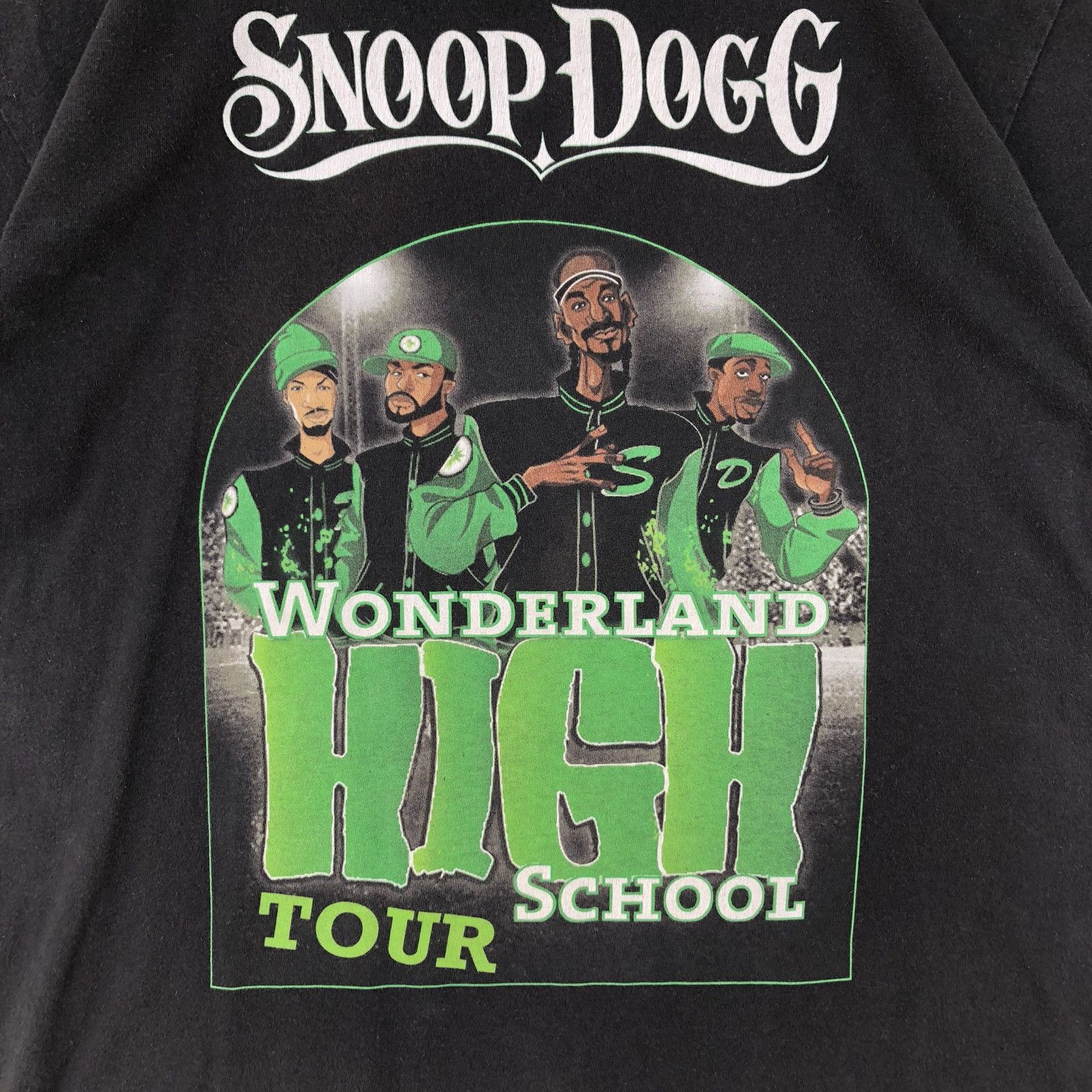 Snoop Dogg Snoop Dogg Wonderland High School Concert Hip Hop T Shirt Size US L / EU 52-54 / 3 - 2 Thumbnail