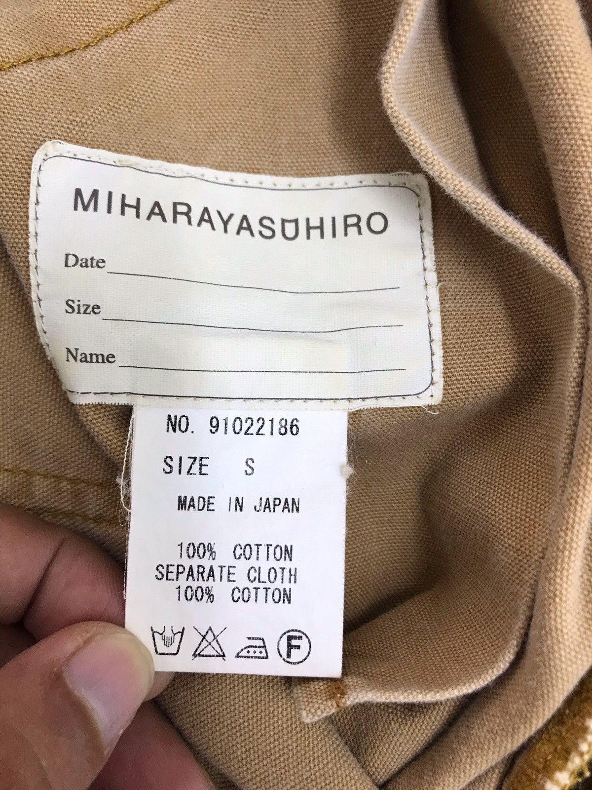 Japanese Brand Rare Miharayasuhiro Hybrid Pant Double Knee Wide Leg 3🟦4 Size US 32 / EU 48 - 9 Thumbnail