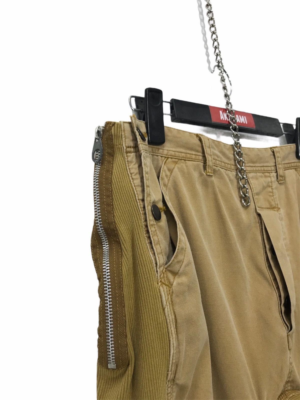 Japanese Brand Rare Miharayasuhiro Hybrid Pant Double Knee Wide Leg 3🟦4 Size US 32 / EU 48 - 5 Thumbnail