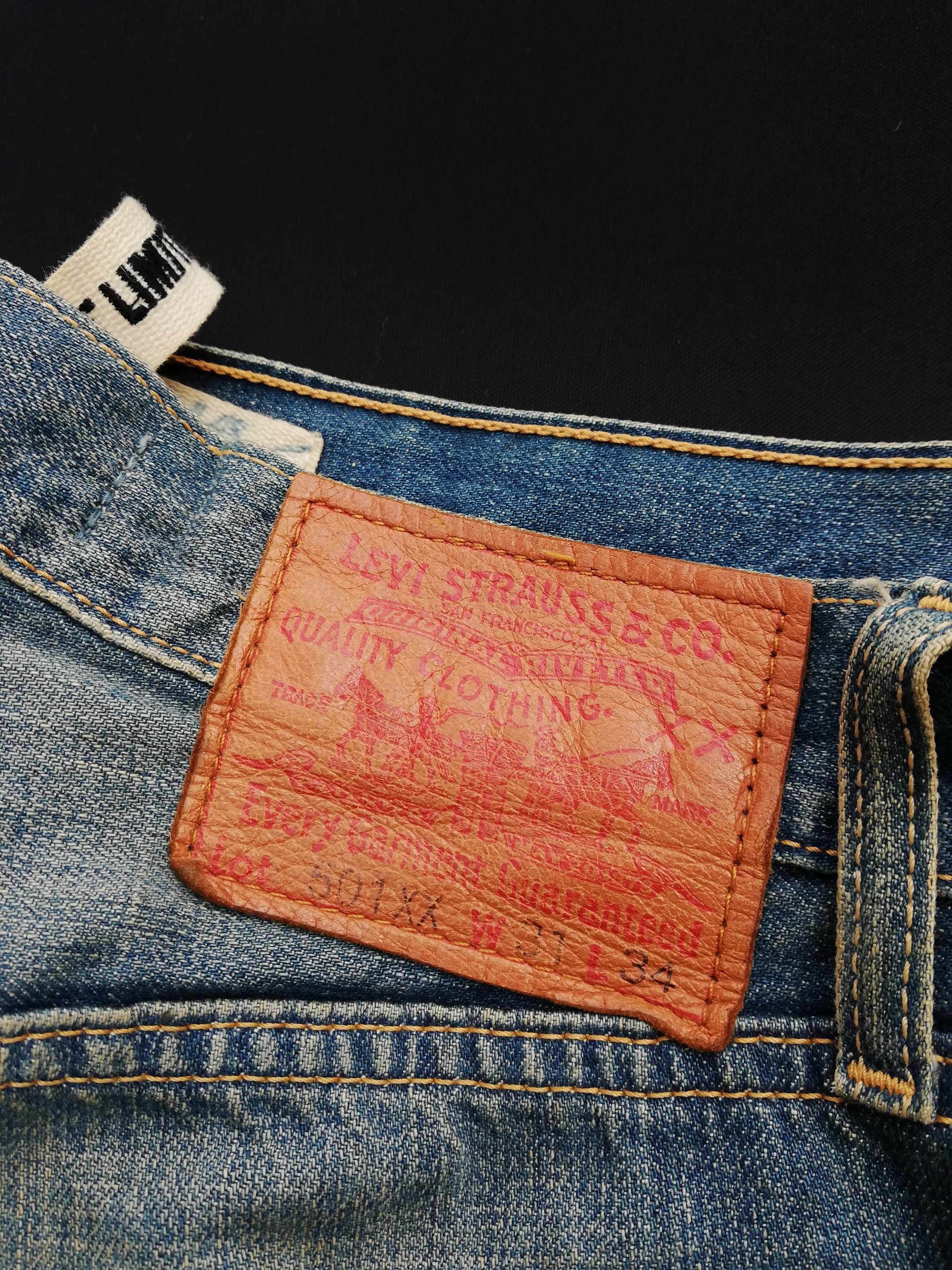 Levi's 🔥GRAIL AW06 Levi's Distressed Denim Limited Edition Jeans Size US 31 - 10 Thumbnail