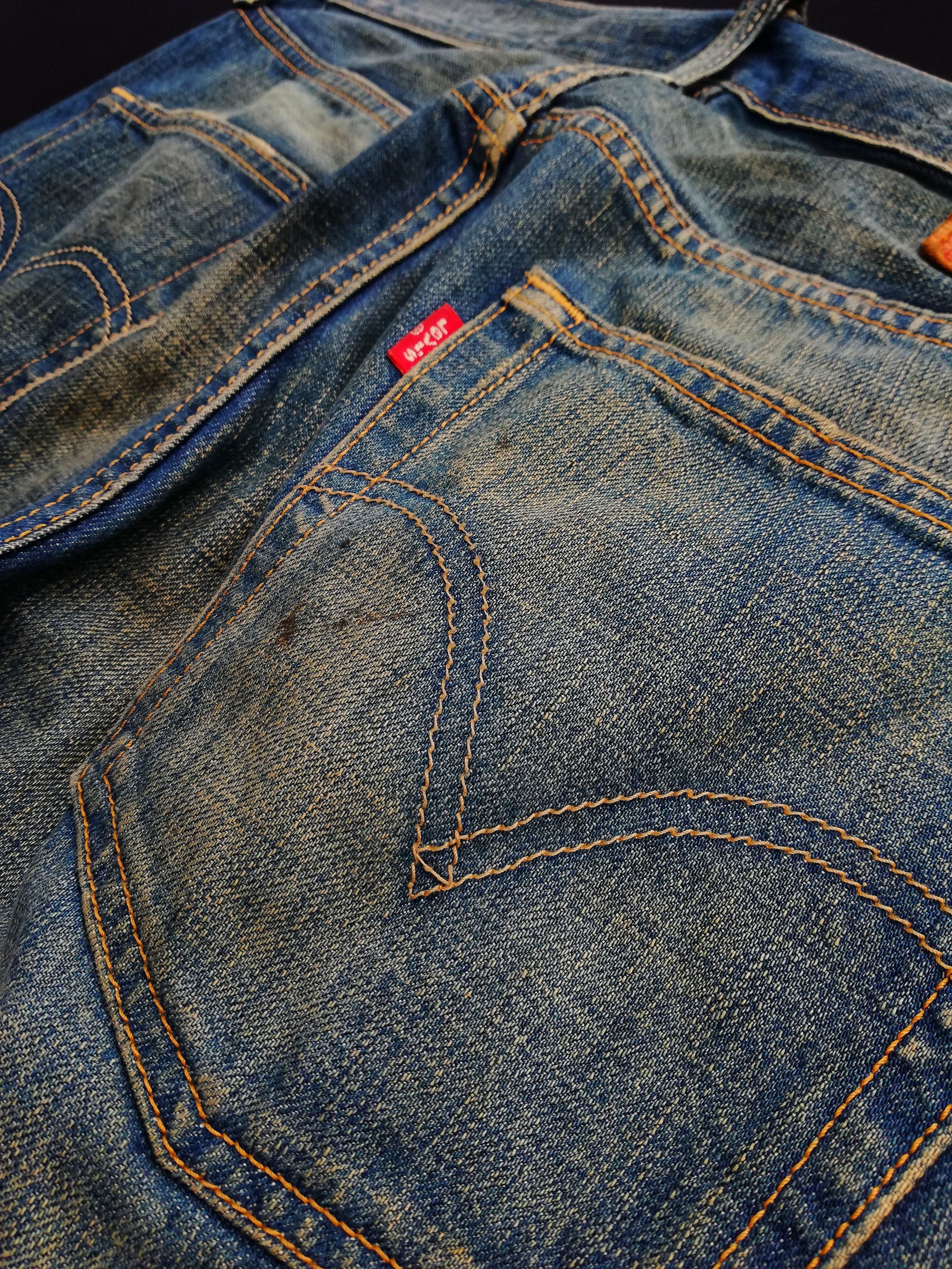 Levi's 🔥GRAIL AW06 Levi's Distressed Denim Limited Edition Jeans Size US 31 - 14 Thumbnail