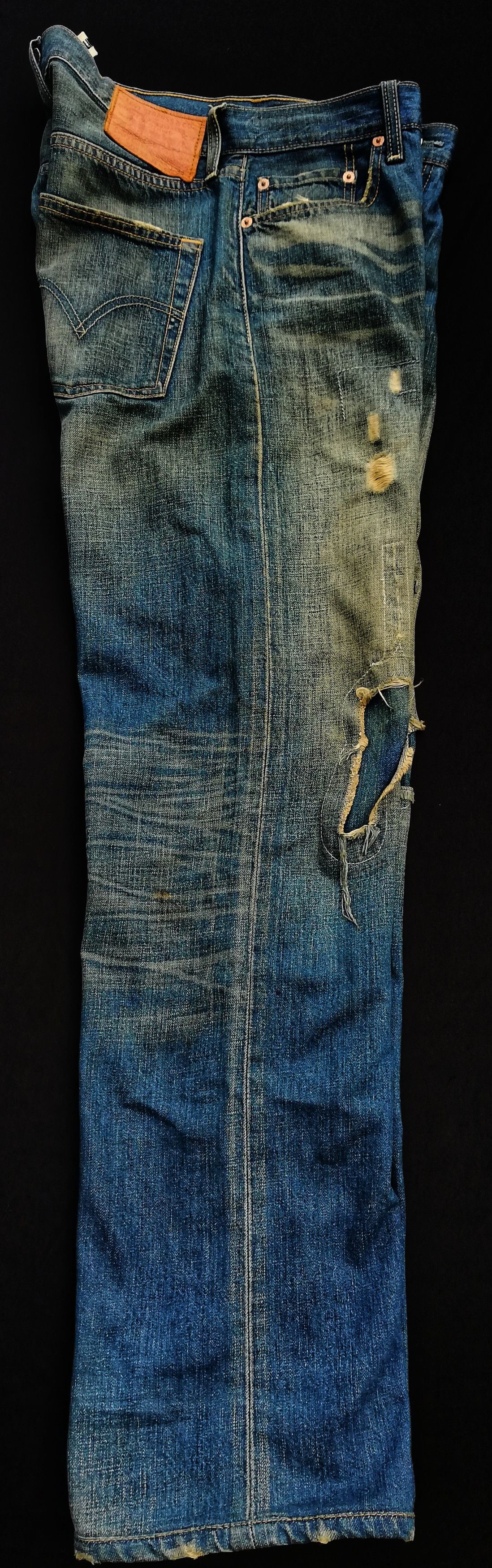 Levi's 🔥GRAIL AW06 Levi's Distressed Denim Limited Edition Jeans Size US 31 - 9 Thumbnail
