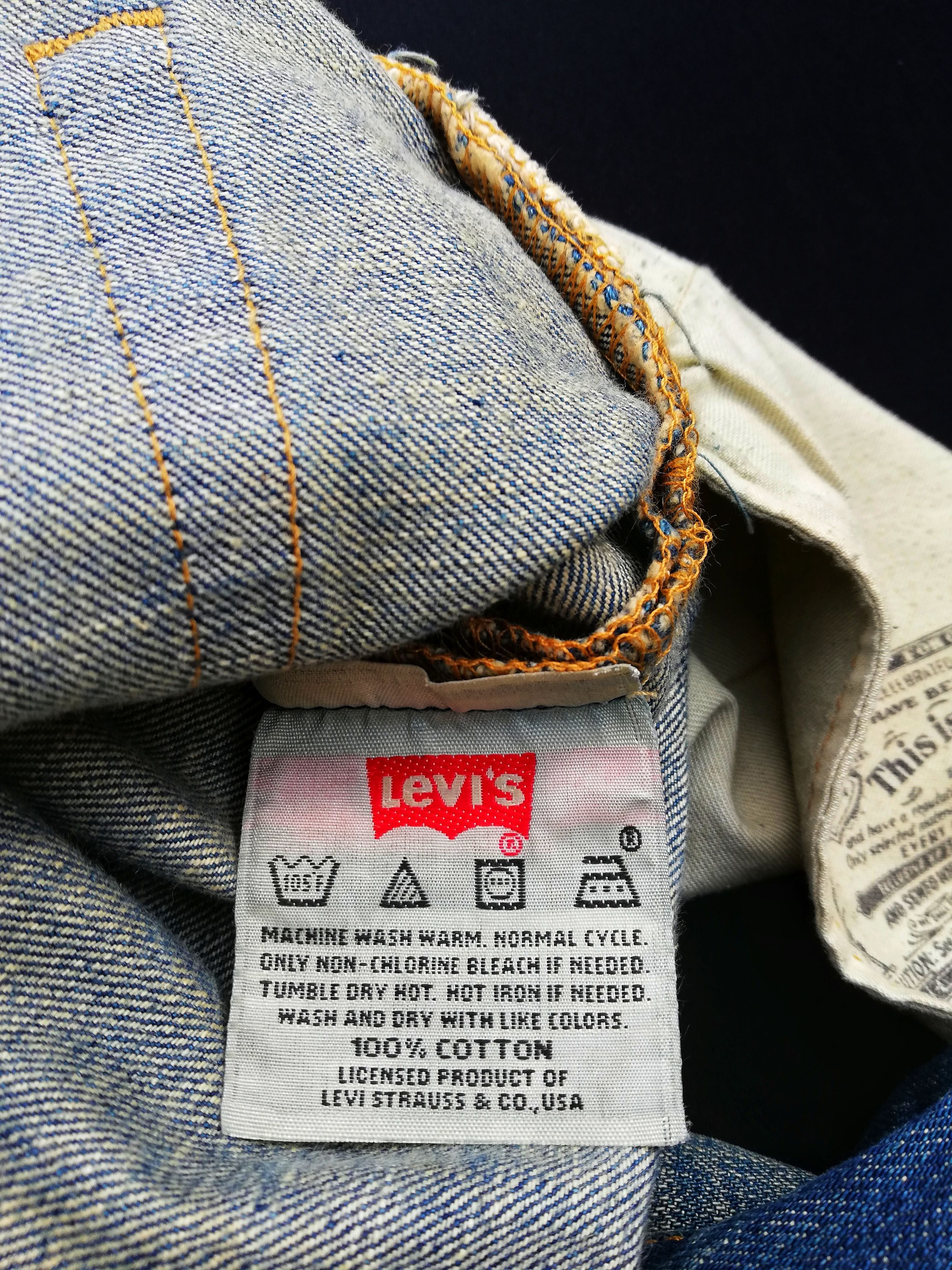 Levi's 🔥GRAIL AW06 Levi's Distressed Denim Limited Edition Jeans Size US 31 - 17 Thumbnail