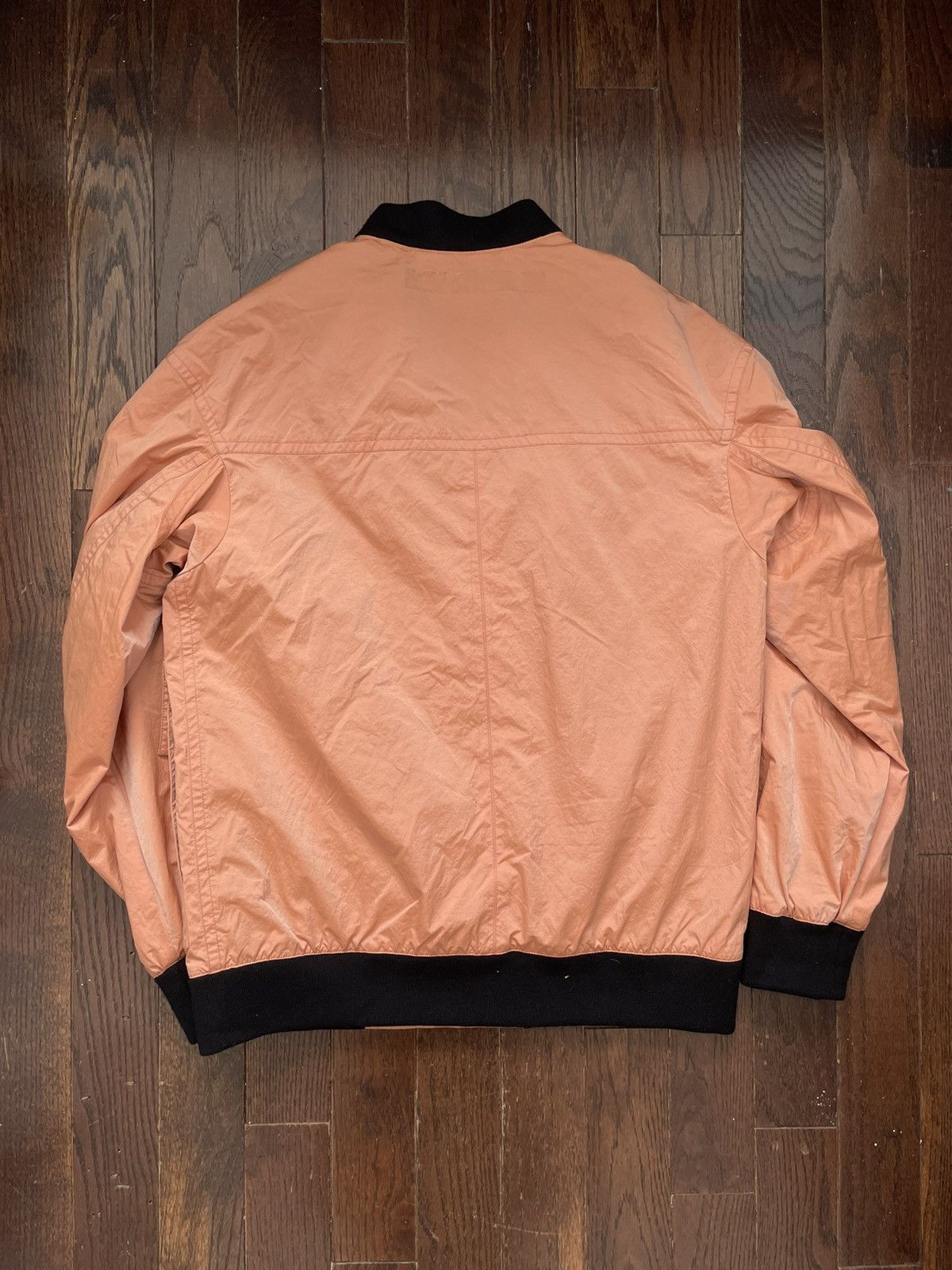 Helmut Lang Archive Helmut Lang Safety Asymmetrical Bomber Jacket Orange Size US M / EU 48-50 / 2 - 2 Thumbnail