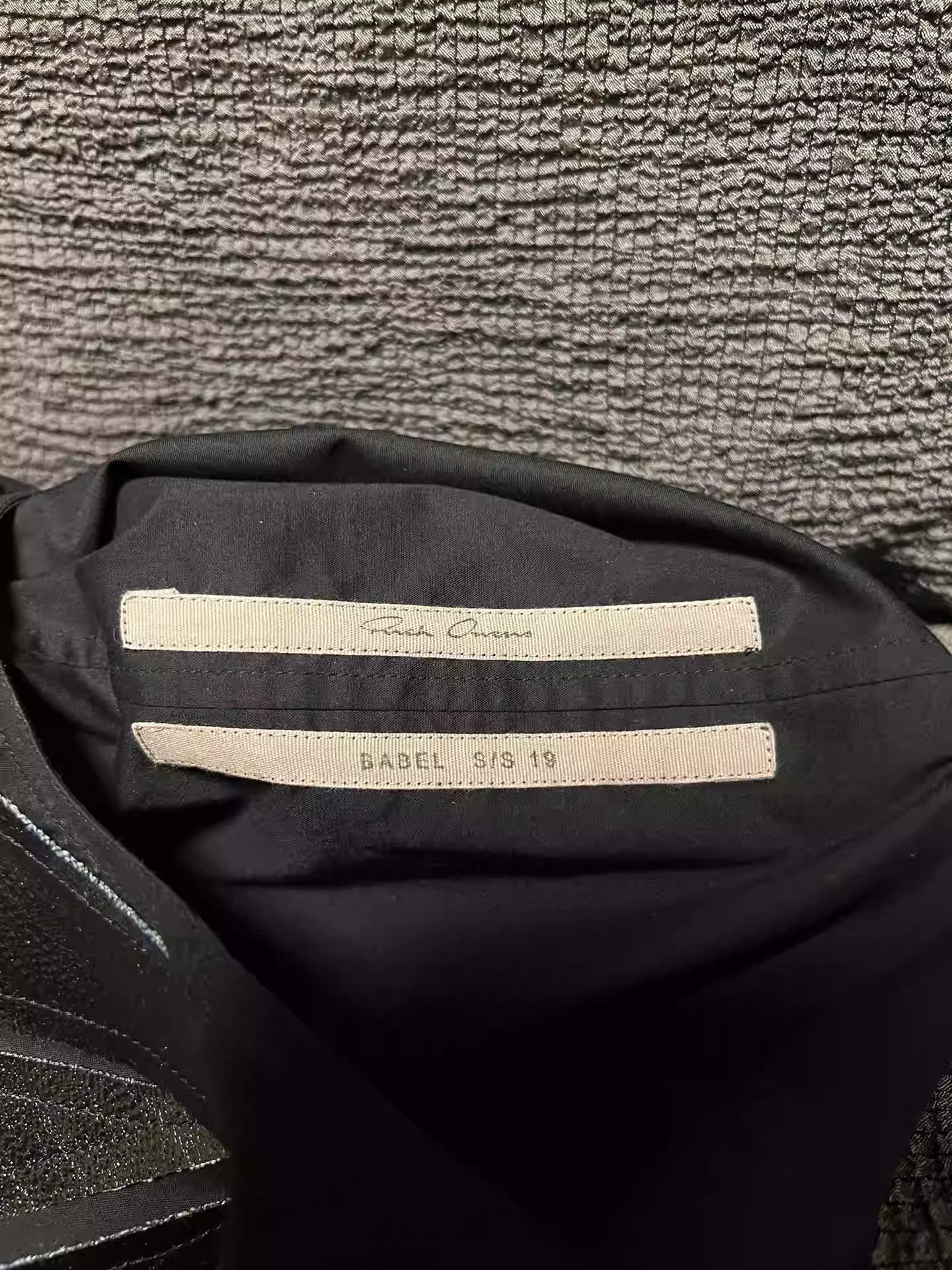 Rick Owens Rick Owens 19SS show main line sequin scale armor short tee Size US M / EU 48-50 / 2 - 3 Thumbnail