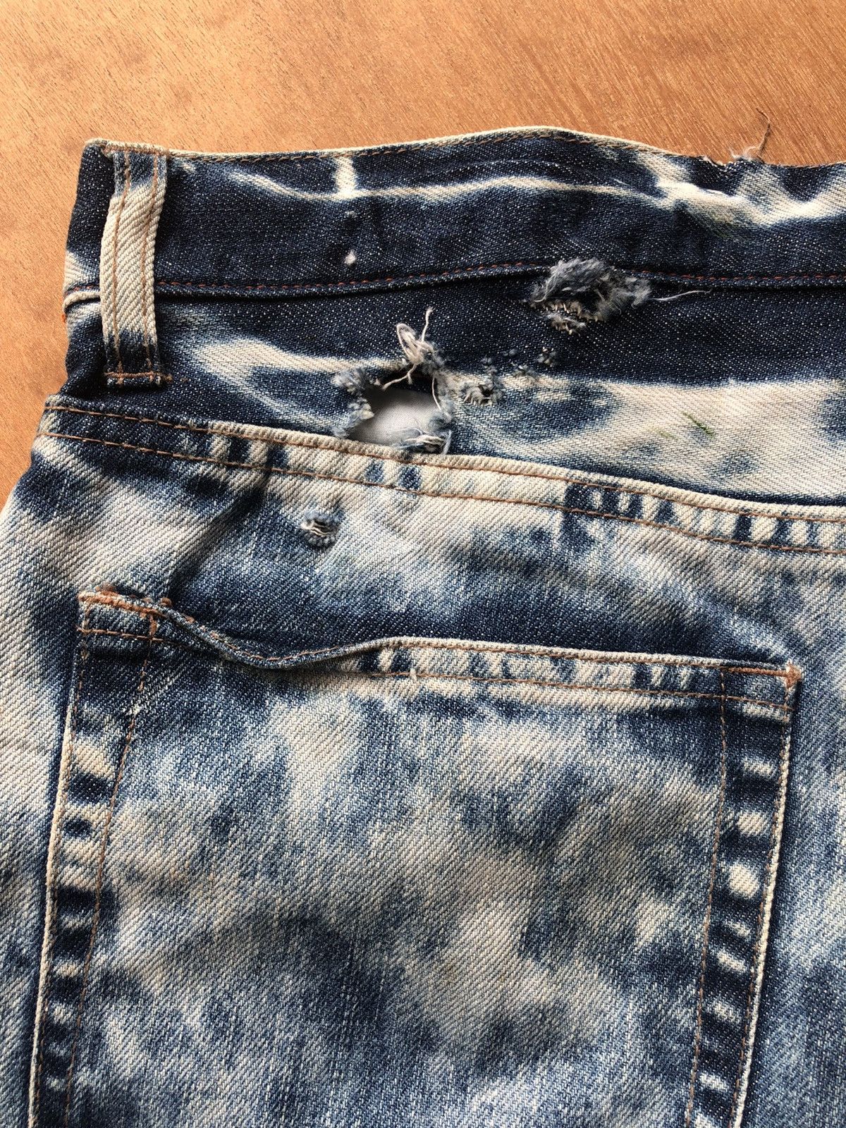 Ciaopanic × Japanese Brand CIAOPANIC acid wash denim jeans Size US 34 / EU 50 - 9 Thumbnail