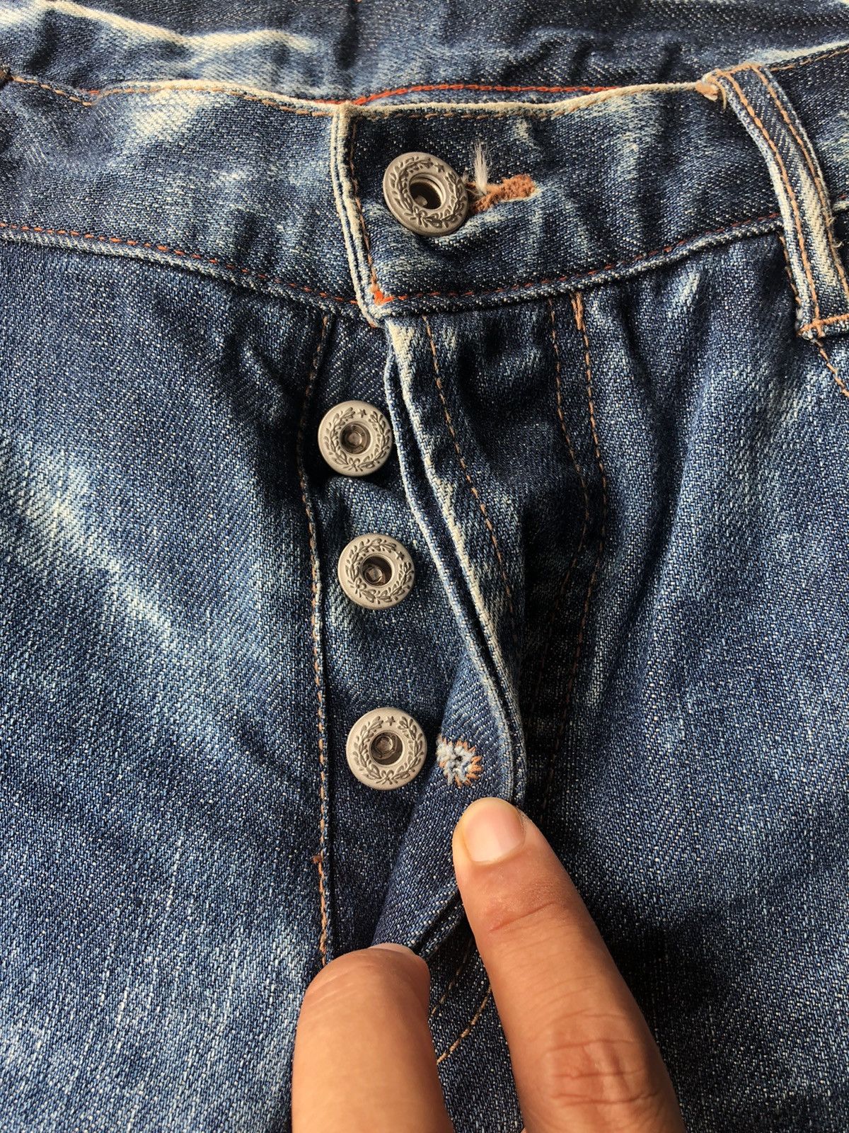 Ciaopanic × Japanese Brand CIAOPANIC acid wash denim jeans Size US 34 / EU 50 - 3 Thumbnail