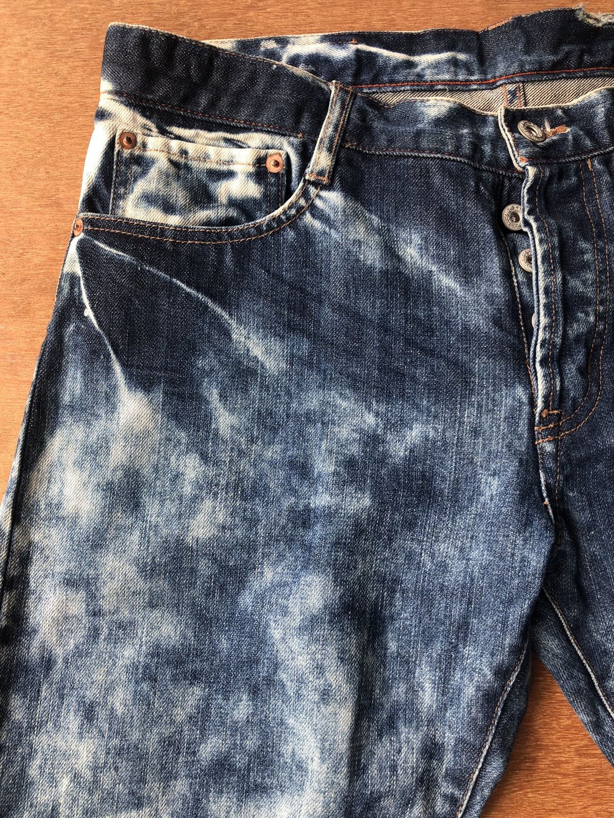 Ciaopanic × Japanese Brand CIAOPANIC acid wash denim jeans Size US 34 / EU 50 - 4 Thumbnail
