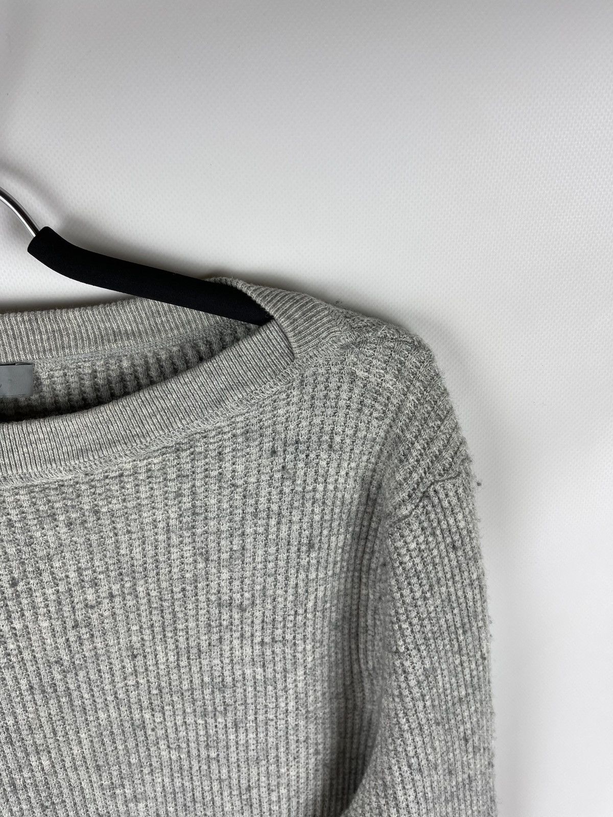 Cos COS rubber grey cotton wool sweater sweatshirt Size US L / EU 52-54 / 3 - 6 Thumbnail