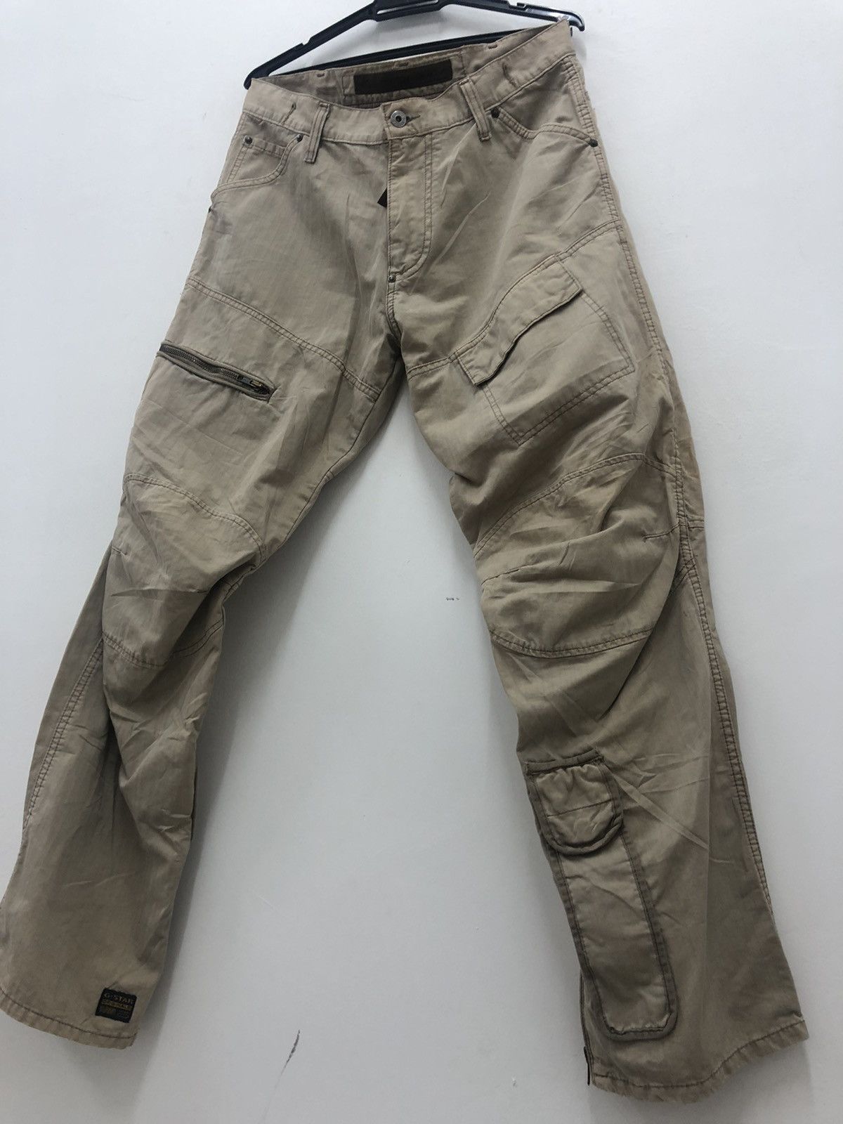 G-Star Rare G STAR RAW DENIM Cargo Military Tactical Utility Pant Size US 33 - 2 Thumbnail