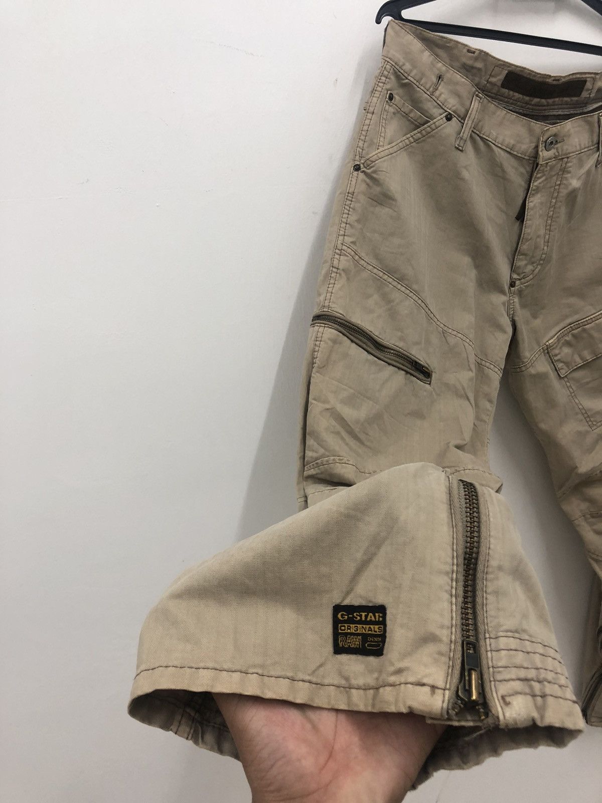 G-Star Rare G STAR RAW DENIM Cargo Military Tactical Utility Pant Size US 33 - 4 Thumbnail