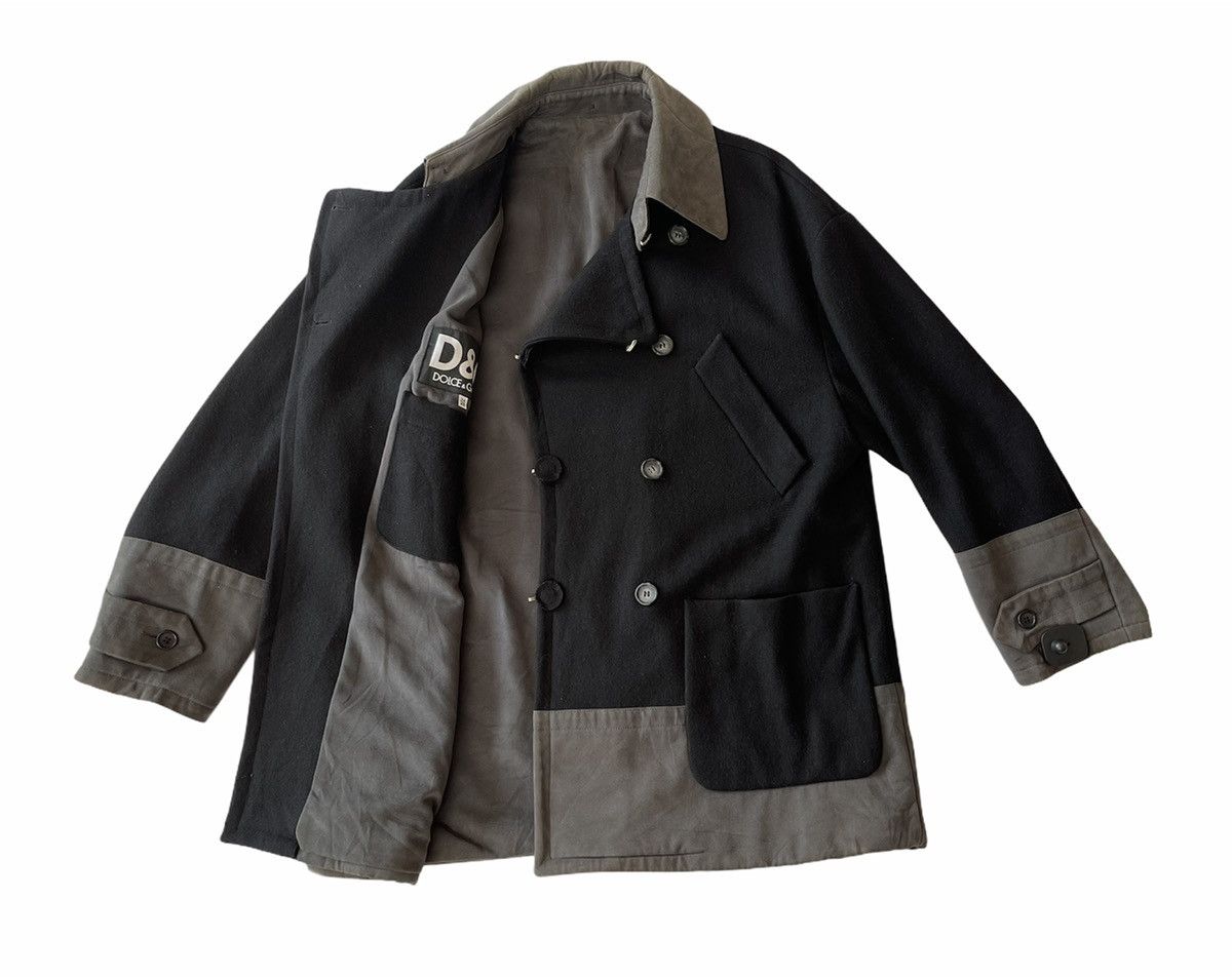 Dolce & Gabbana D&G DOUBLE BREASTED WOOL HEAVY JACKET Size US XL / EU 56 / 4 - 5 Thumbnail
