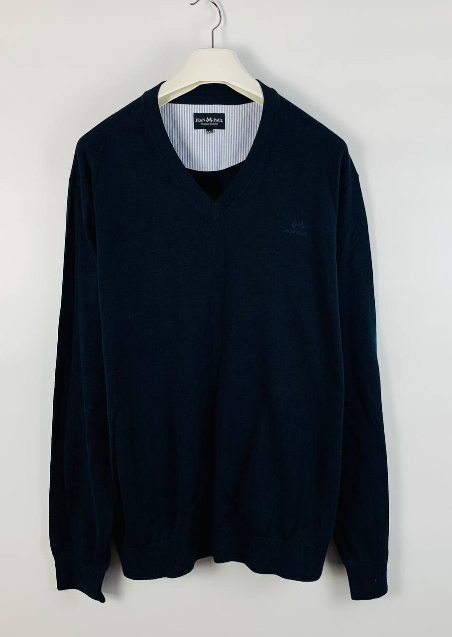 Vintage Jean Paul sweater blue XXL Size US XXL / EU 58 / 5 - 1 Thumbnail